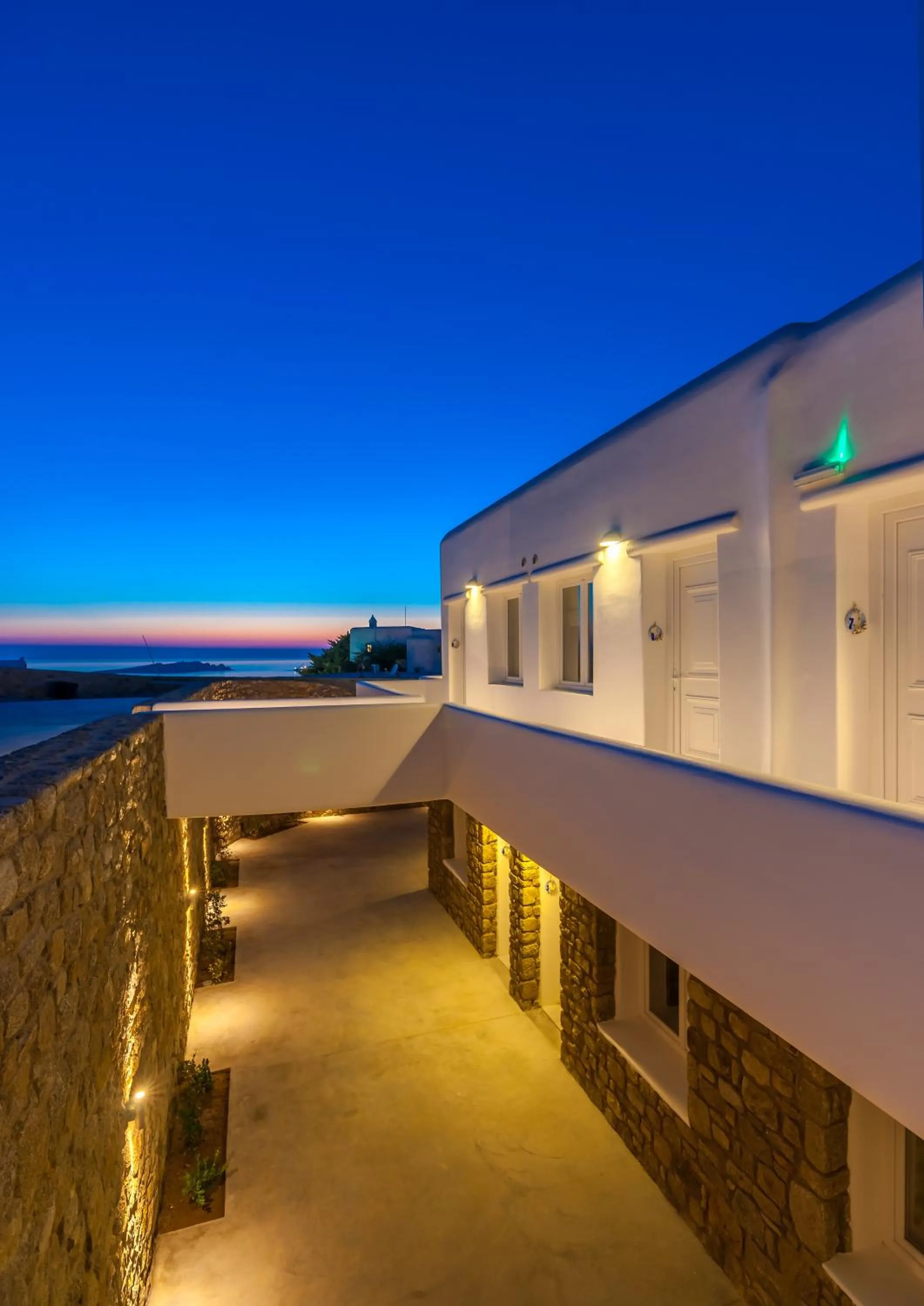 City view in Cape Mykonos