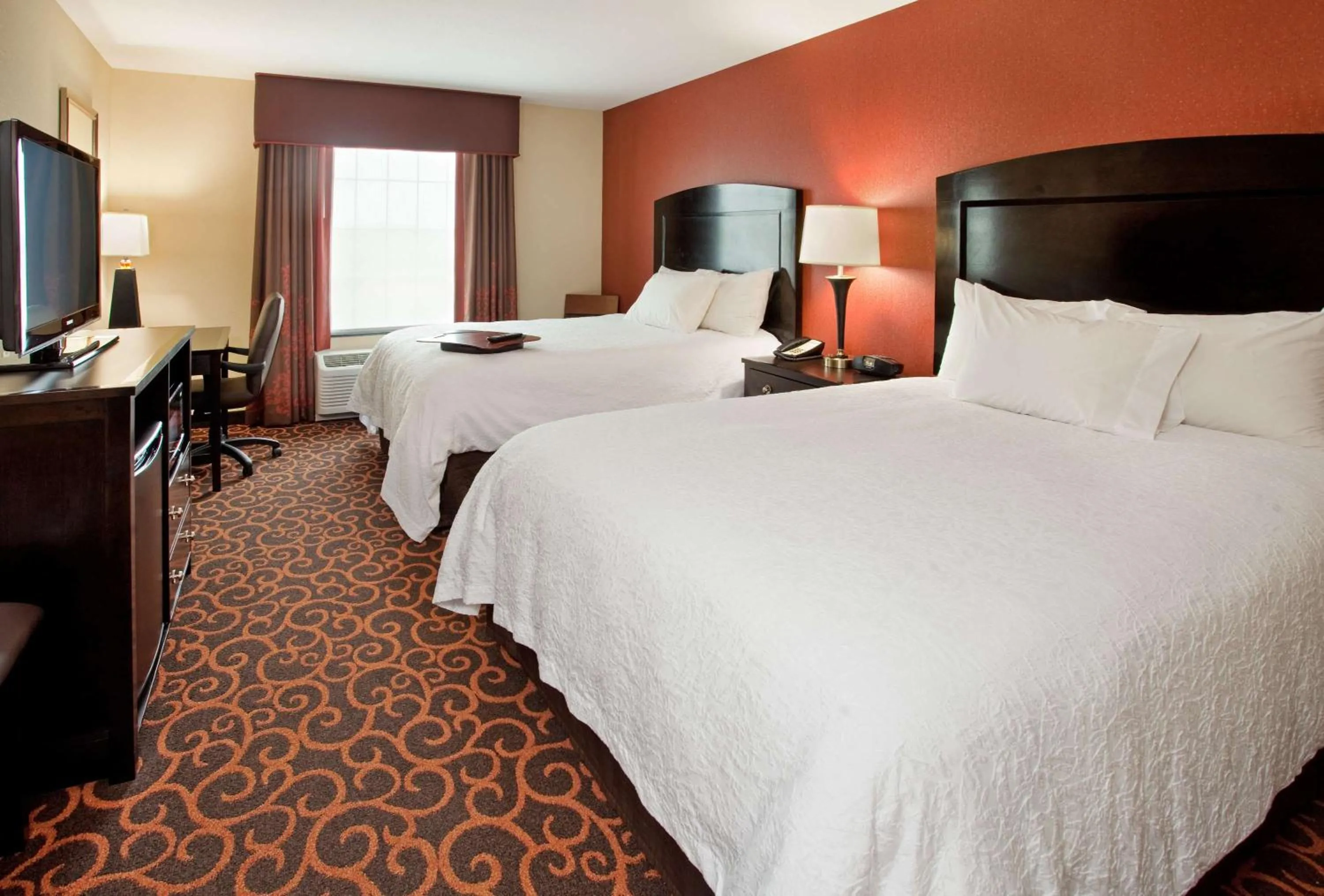 Room with Two Queen Beds - single occupancy - Non-Smoking in Hampton Inn & Suites Dickinson ND