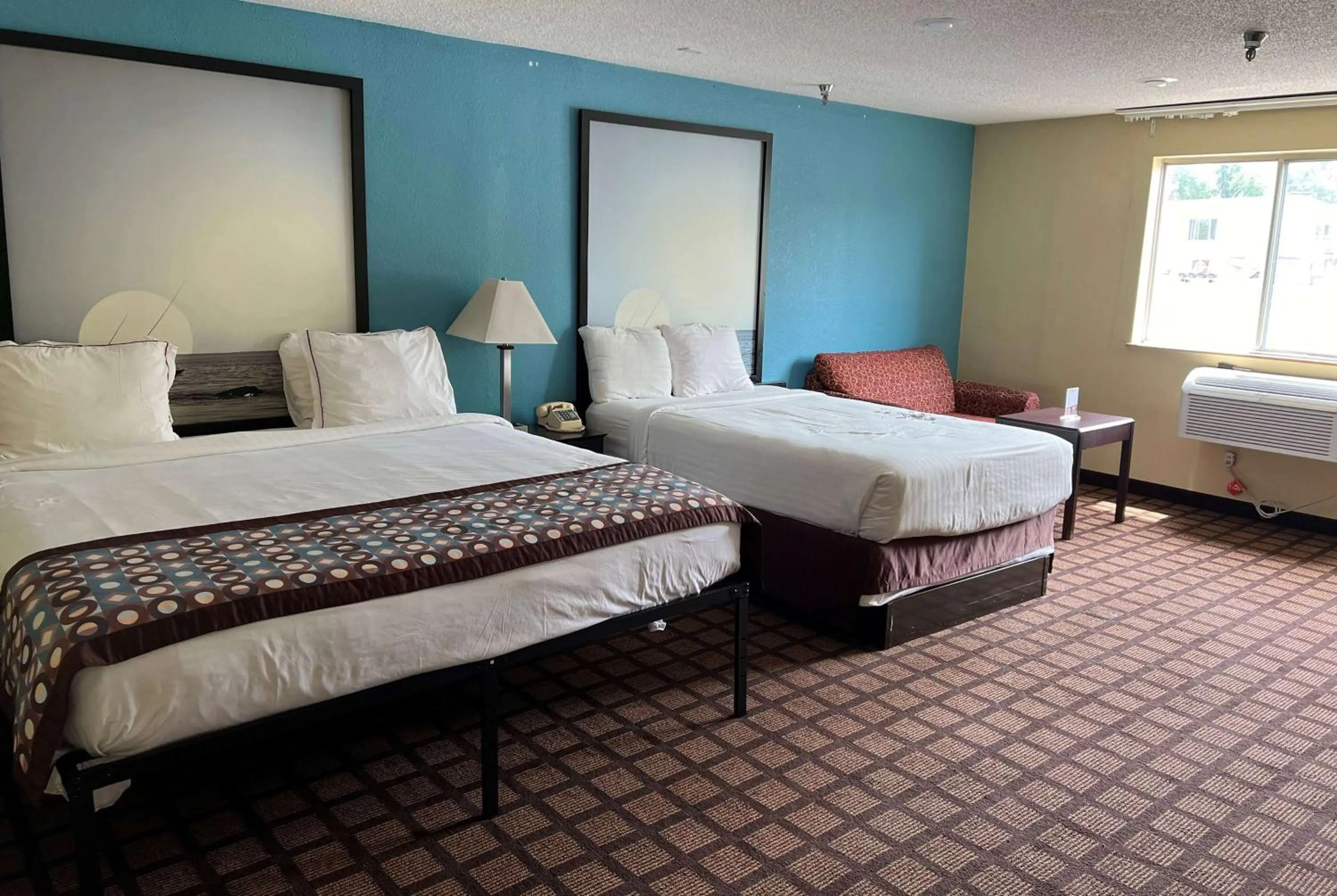 Double Room with Two Double Beds - Non-Smoking in Super 8 by Wyndham Whitewater WI