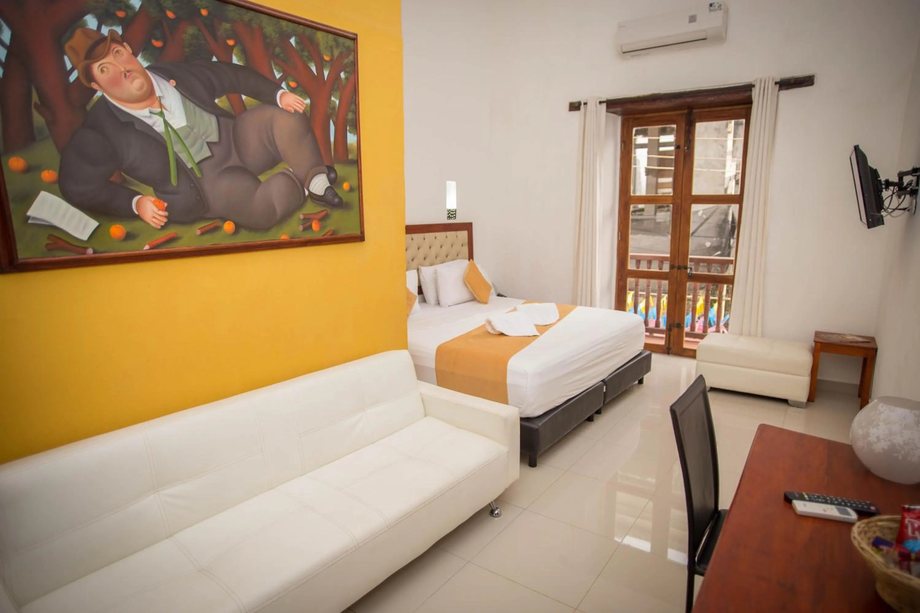 Superior Double Room with Balcony in Hotel Casa Tere