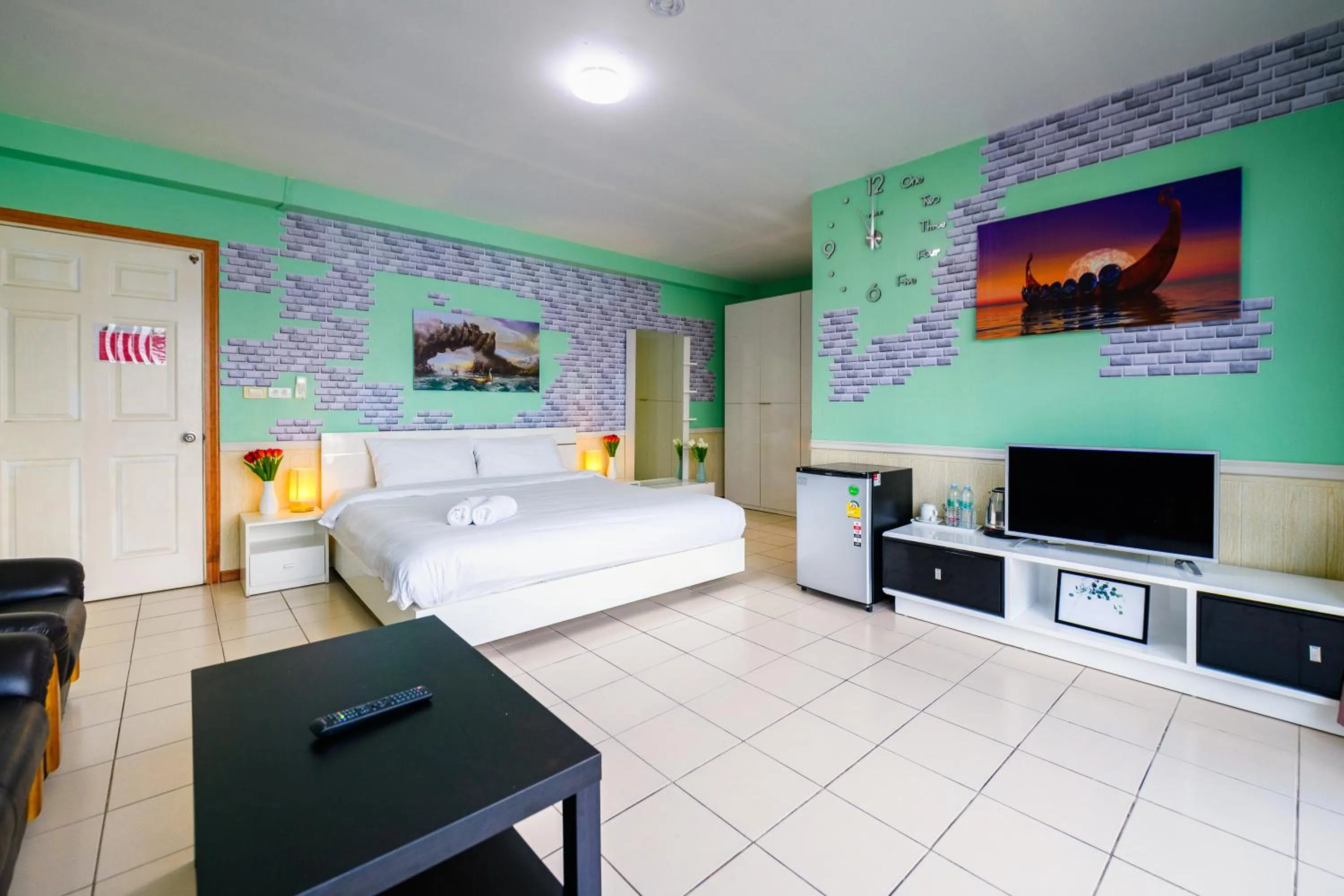 Double Room with Balcony in Happy Vikings - Beachfront