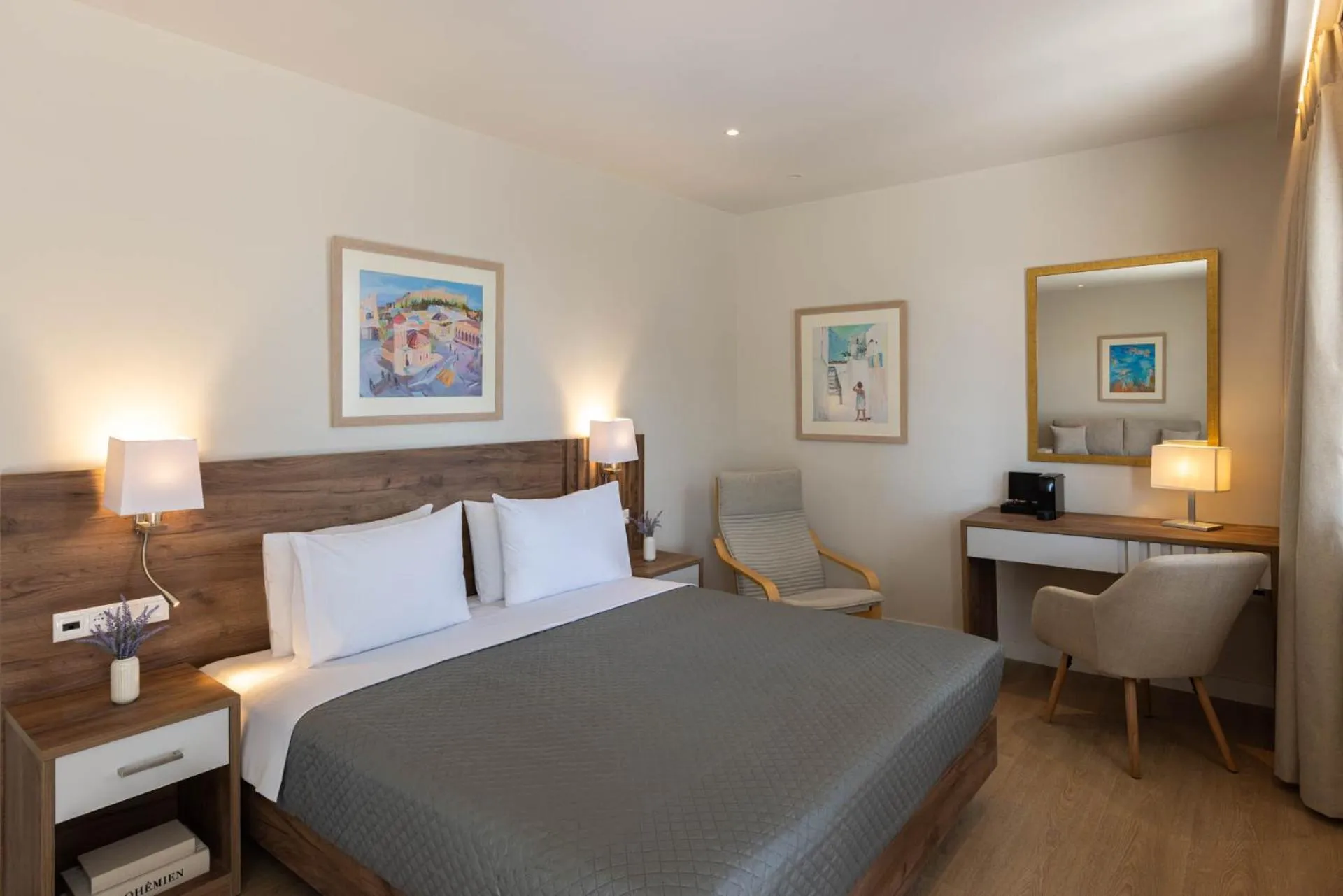 Bed in Gallery Port Tower Piraeus