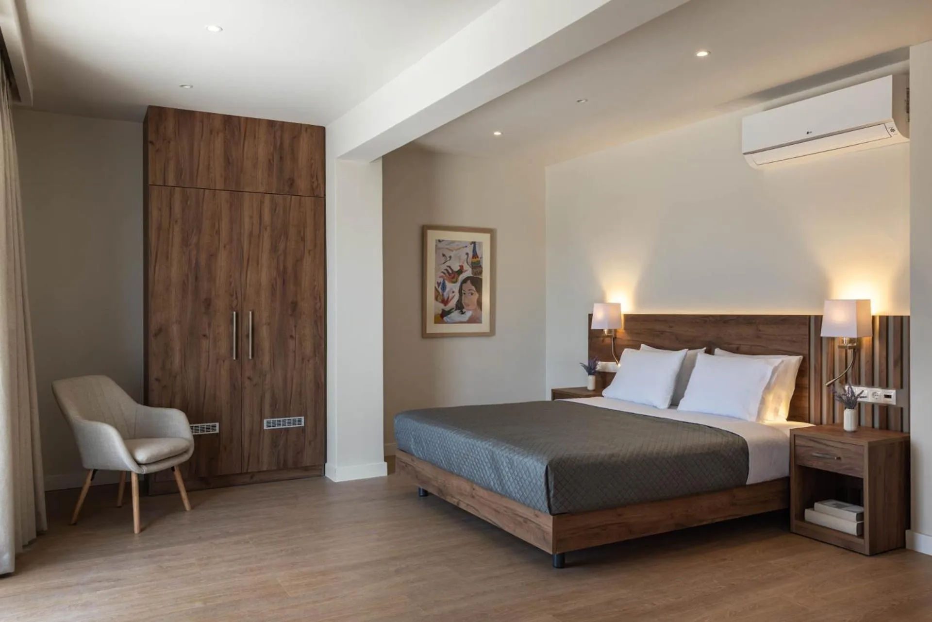 Bed in Gallery Port Tower Piraeus