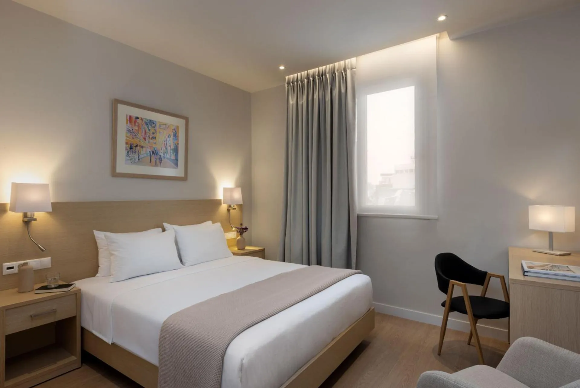 Bed in Gallery Port Tower Piraeus