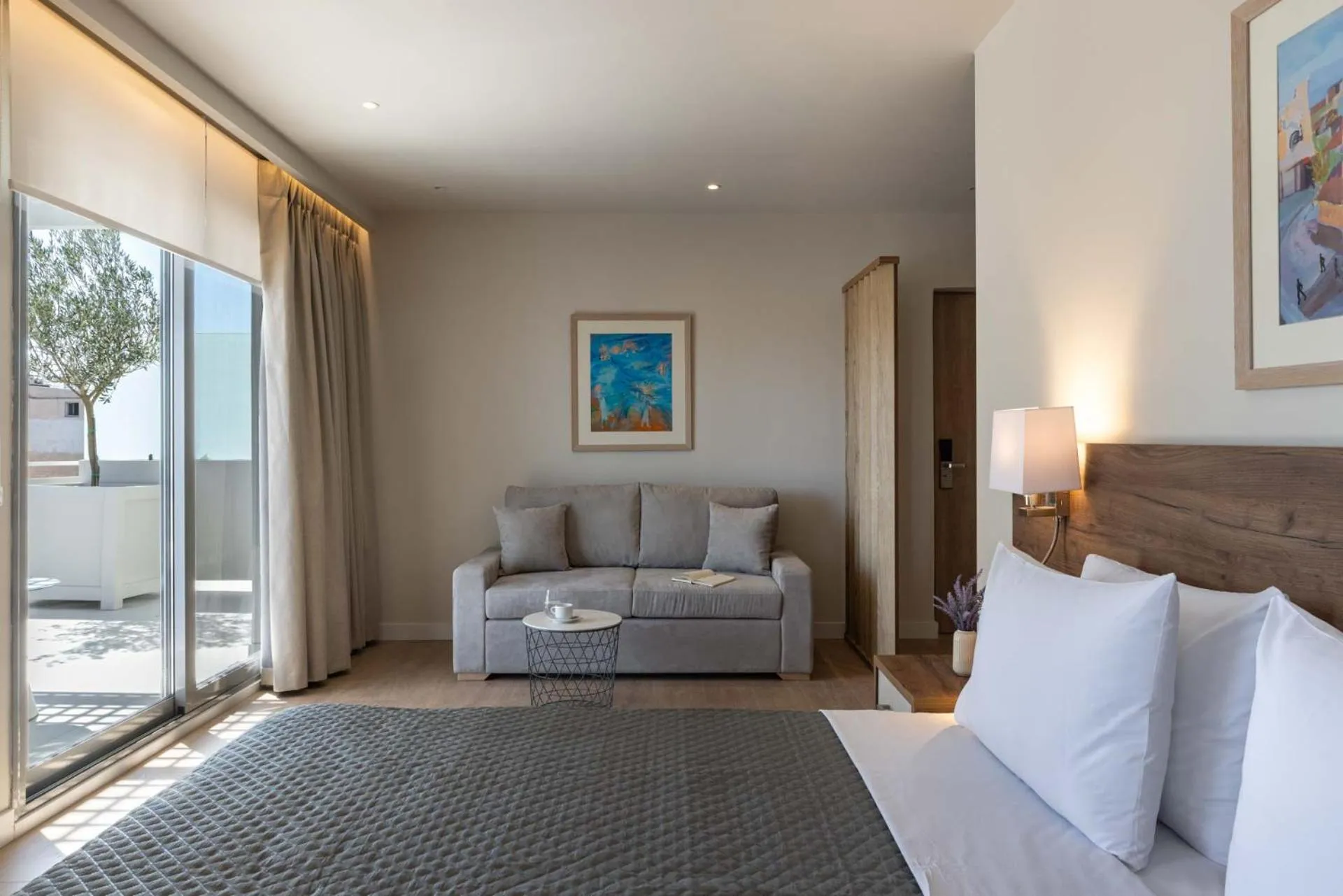 Bed in Gallery Port Tower Piraeus