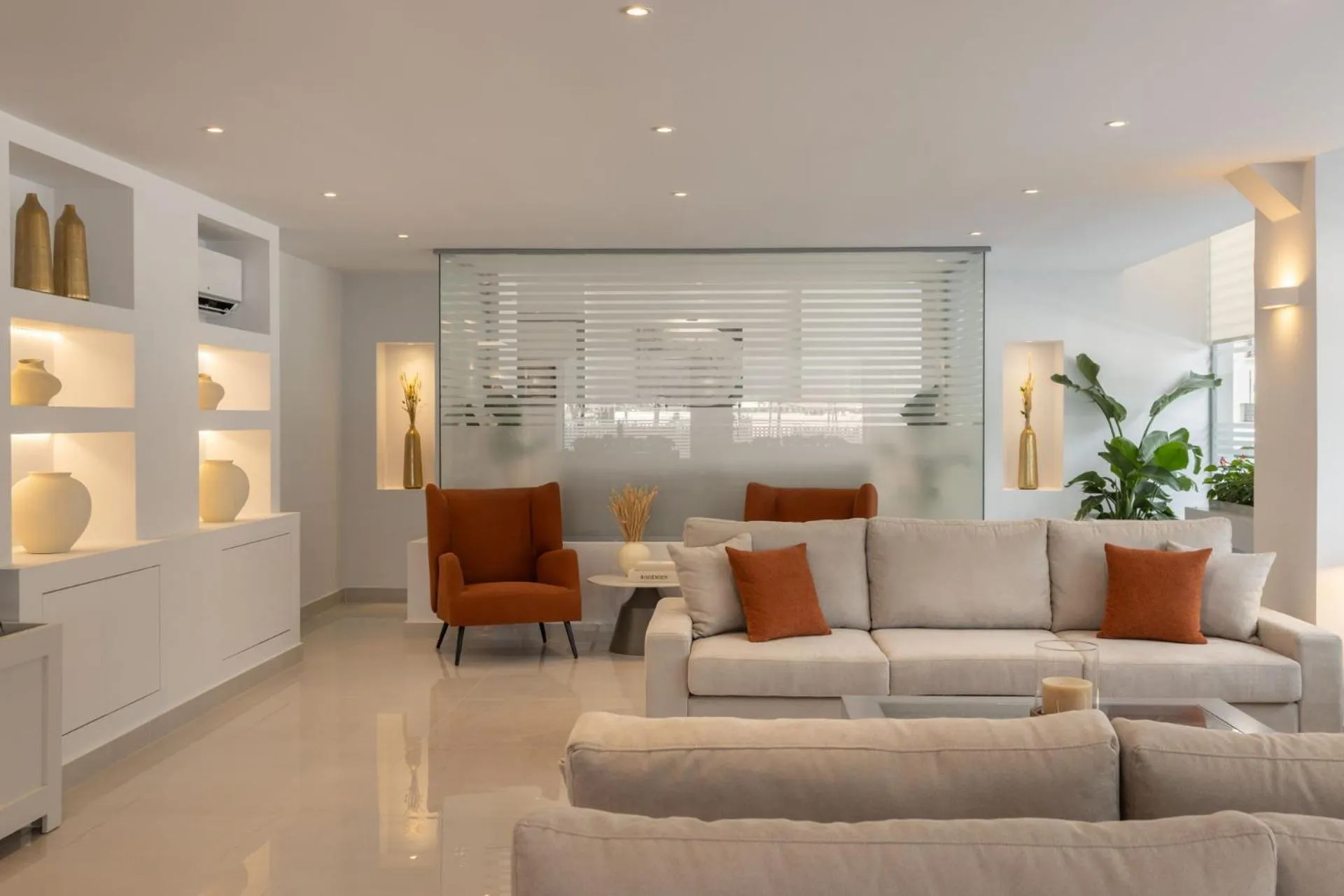 Lobby or reception in Gallery Port Tower Piraeus