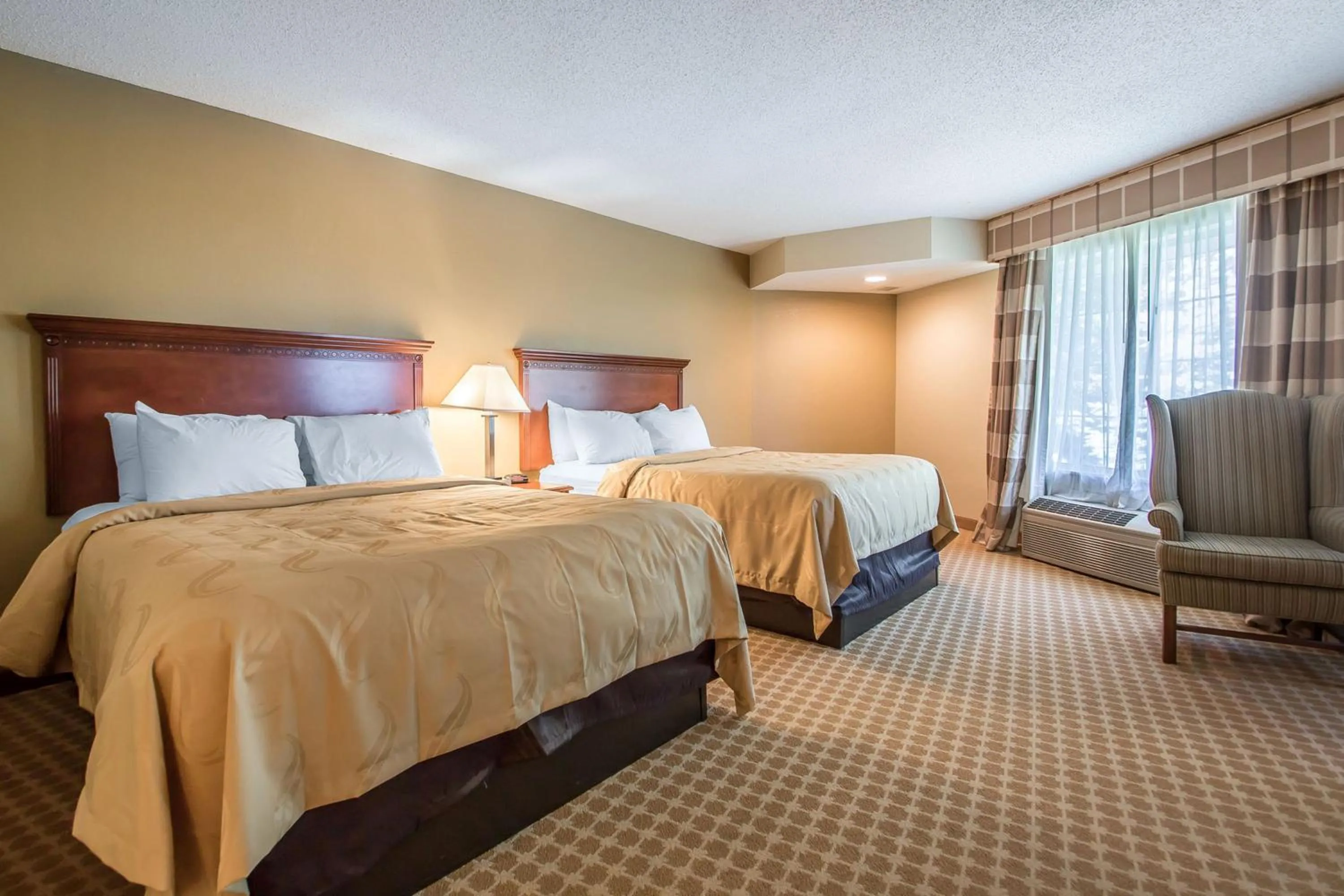 Queen Room with Two Queen Beds - Accessible/Non-Smoking  in Quality Inn & Suites East Troy I-43