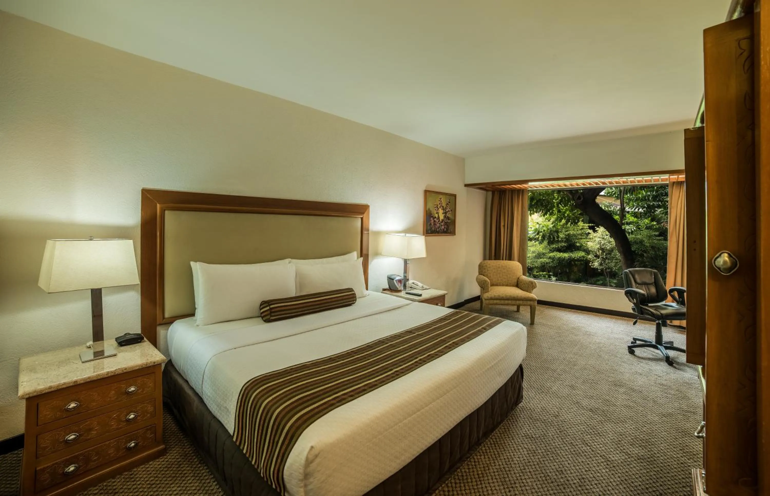 King Room Club Garden in Wyndham Garden Guadalajara Expo Plaza del Sol