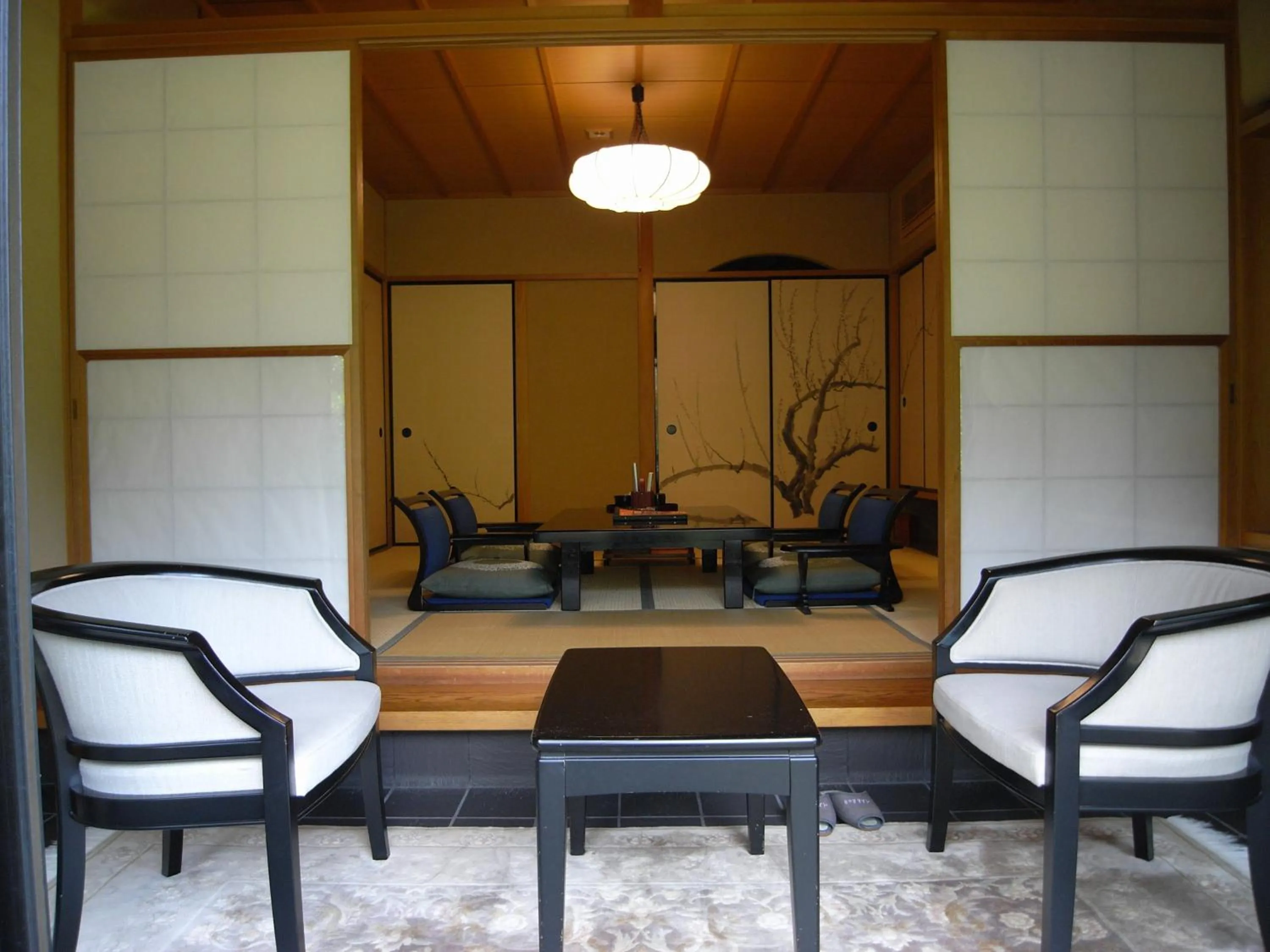 Japanese-Style Suite with Open-Air Bath in Kawakamiya Kasuitei