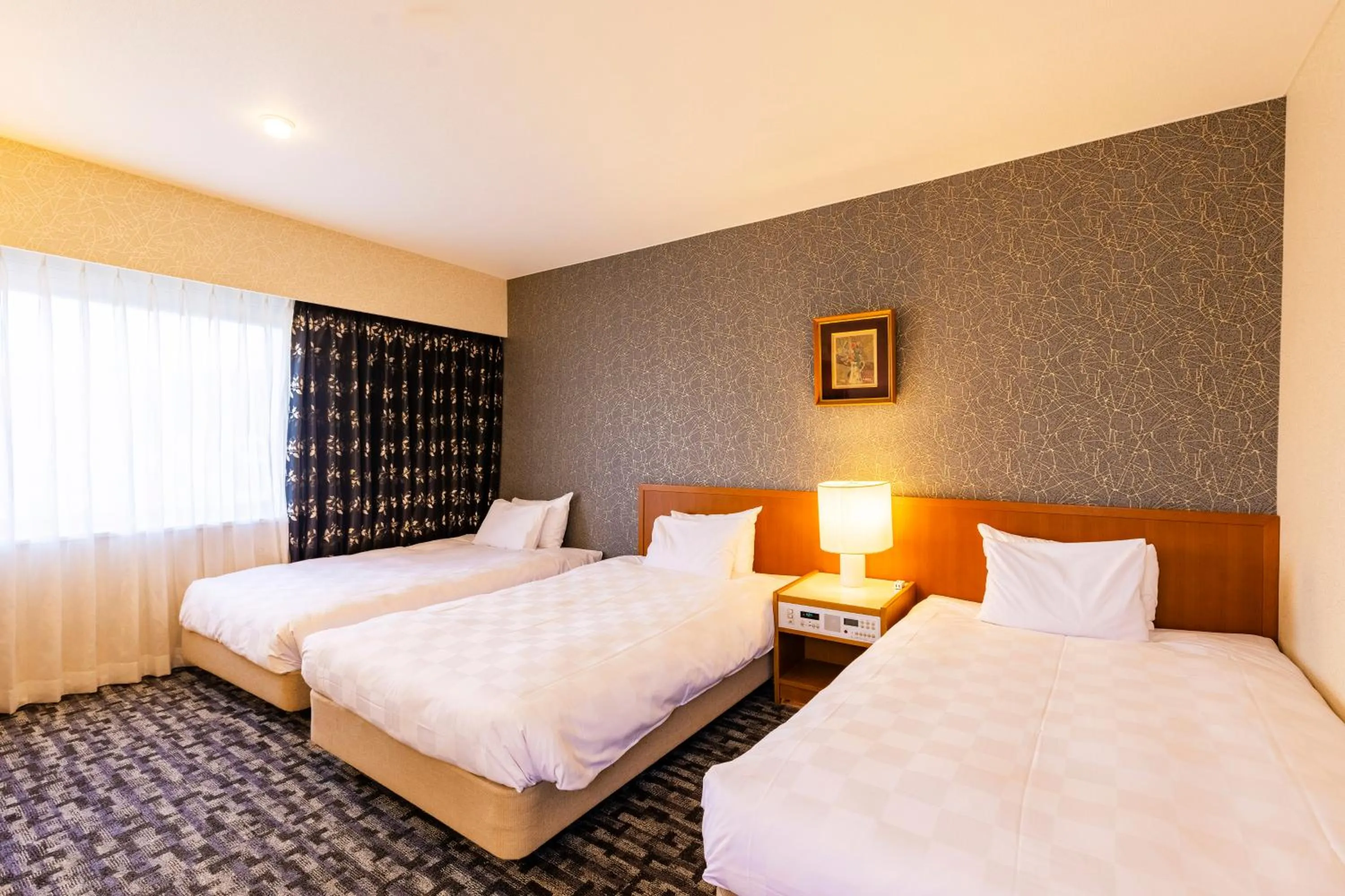 Standard Triple Room in Yamagata Grand Hotel