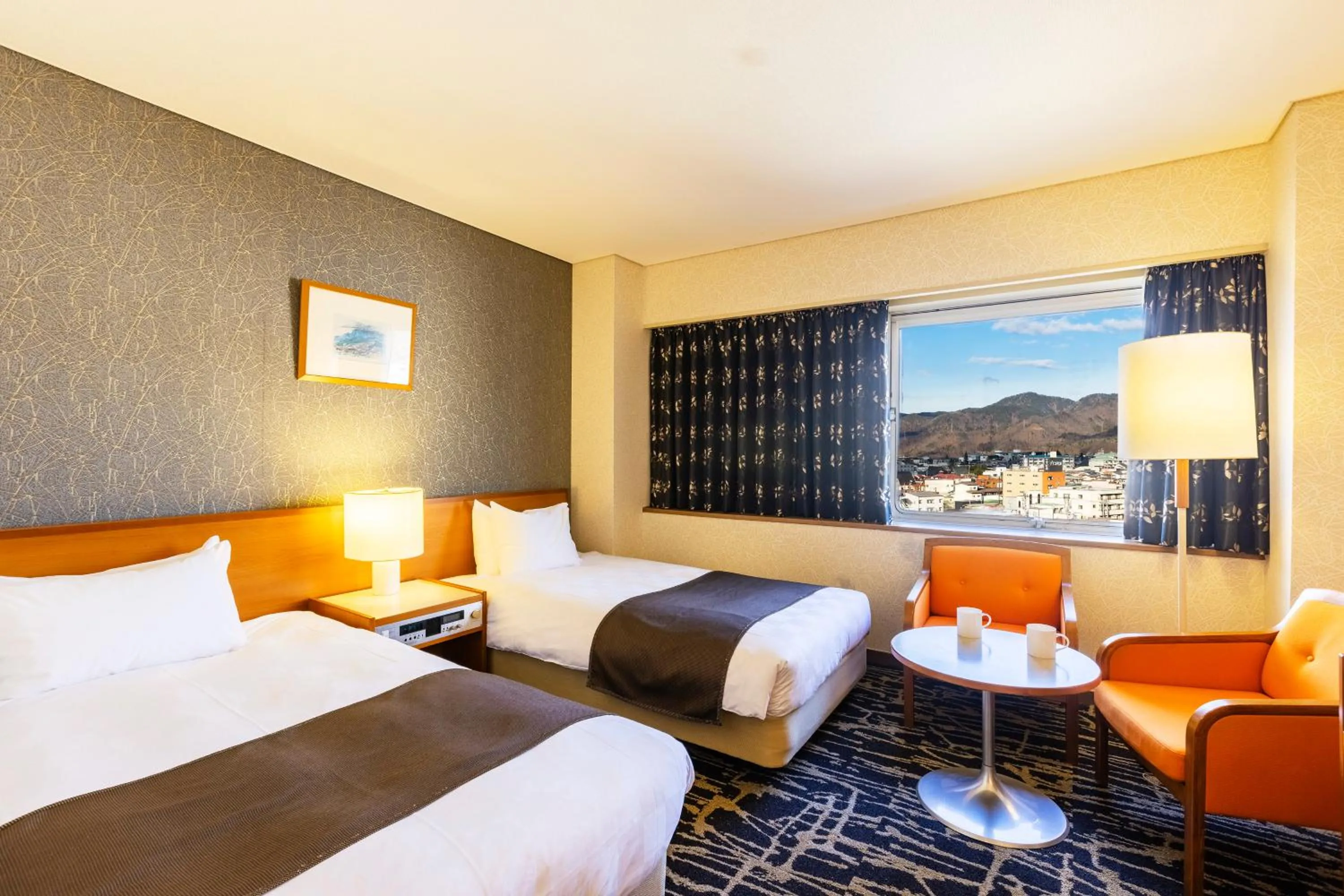 Standard Twin Room - single occupancy in Yamagata Grand Hotel