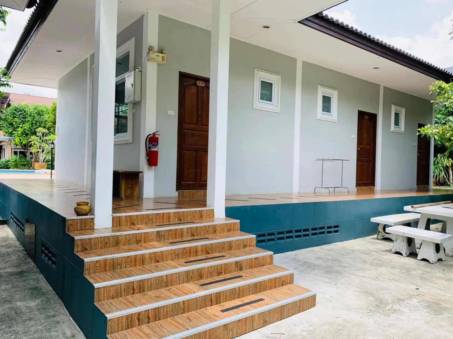 Triple Room with Garden View in Baan Suan Khun Yaiy