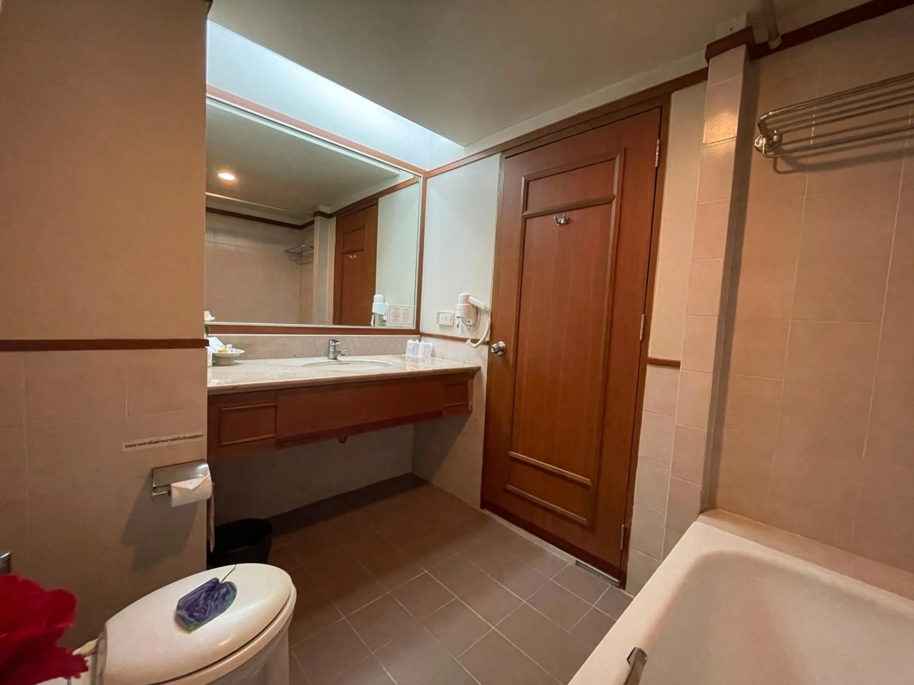 Deluxe Double or Twin Room with Pool View in Songphanburi Hotel