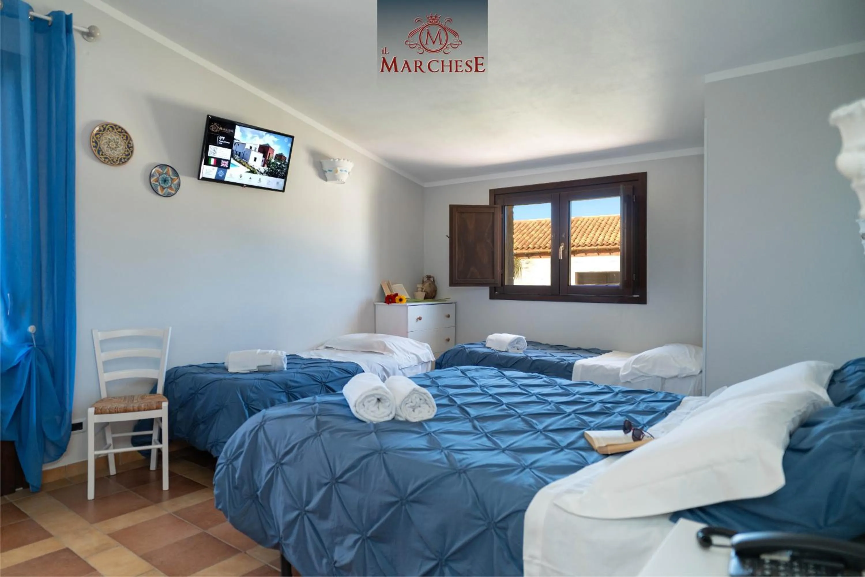 Deluxe Quadruple Room in Il Marchese Hotel & Spa