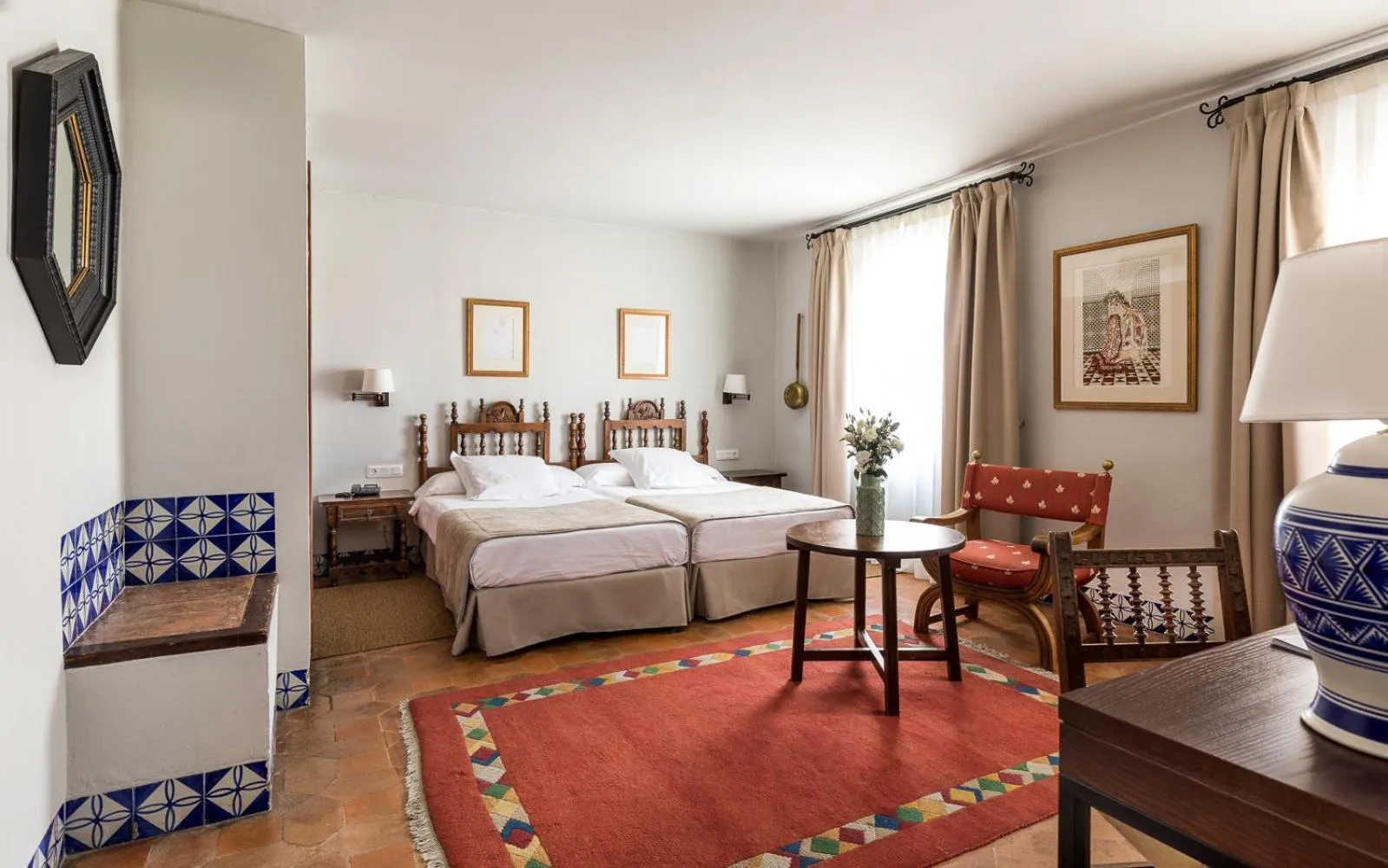 Double or Twin Room with Extra Bed (3 Adults) in Parador de Arcos de la Frontera