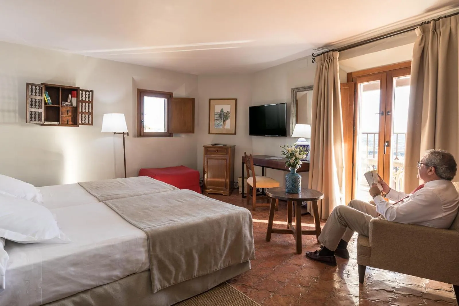 Superior Twin Room in Parador de Arcos de la Frontera