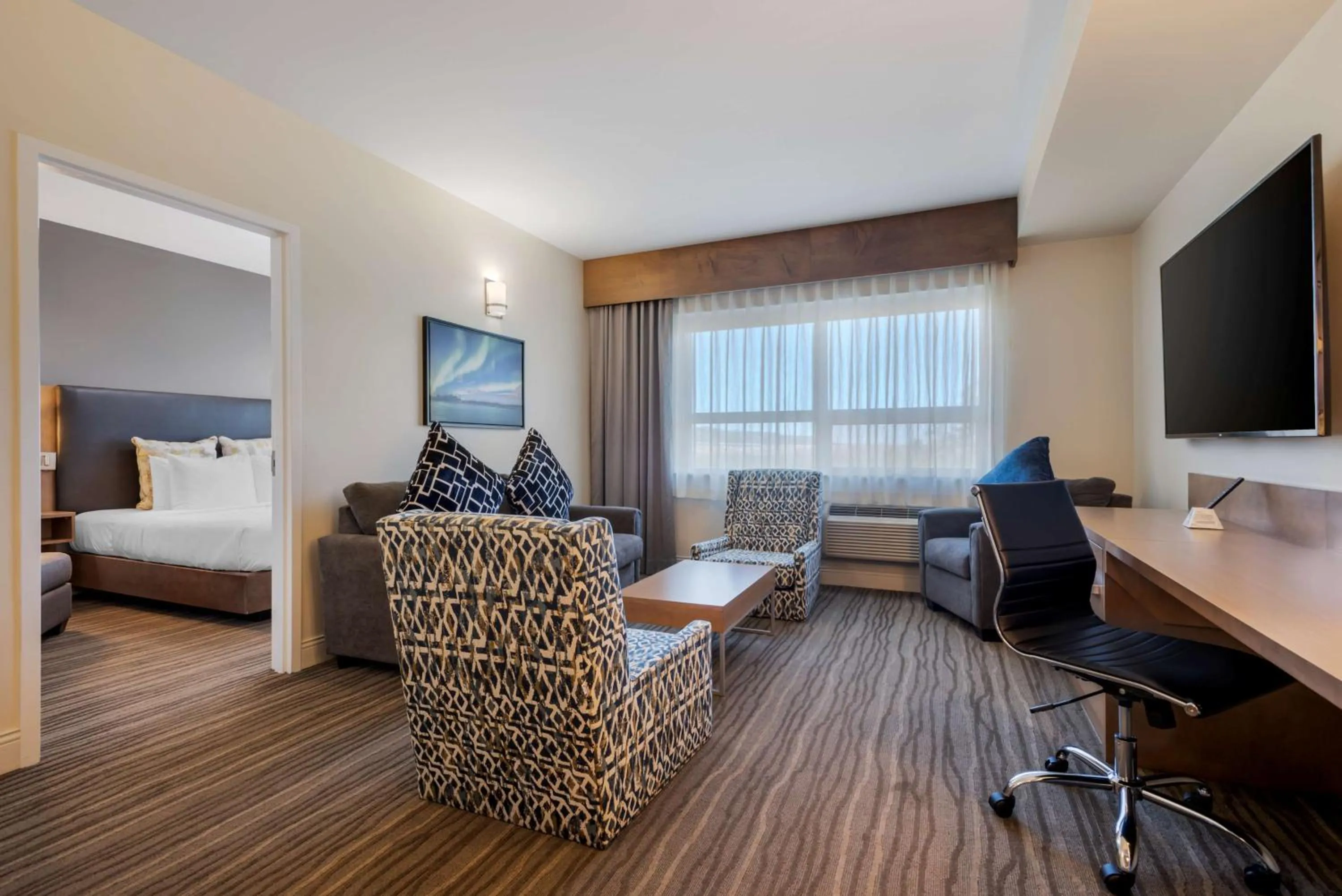 King Suite in Best Western Plus Sawridge Suites