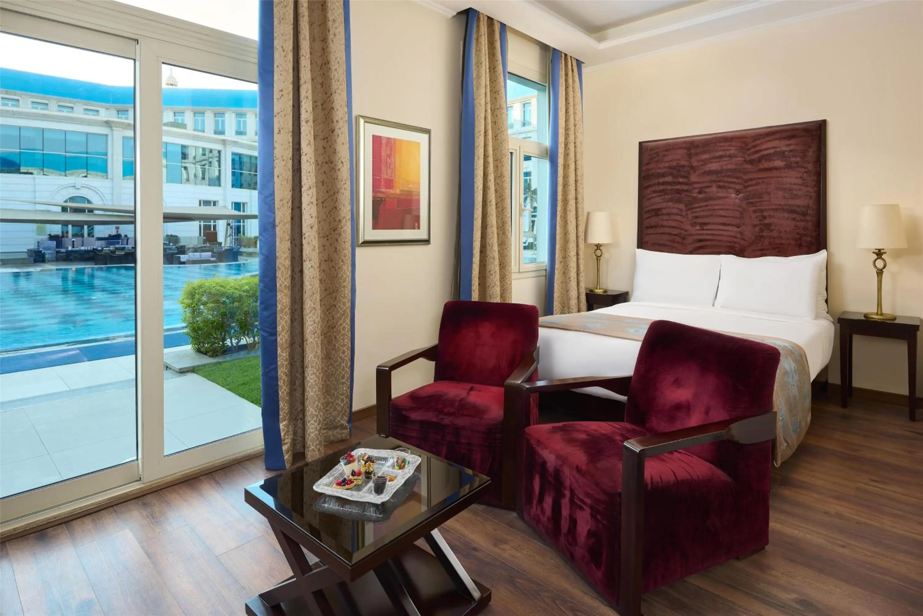 Cabana Pool with Terrace in Royal Maxim Palace Kempinski Cairo