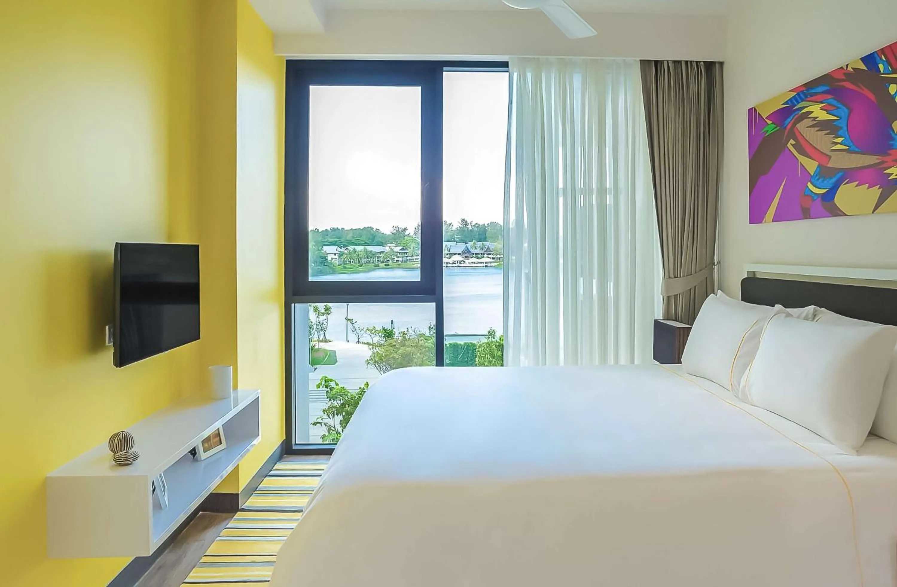 Bedroom, Bed in Cassia Phuket, part of Banyan Group