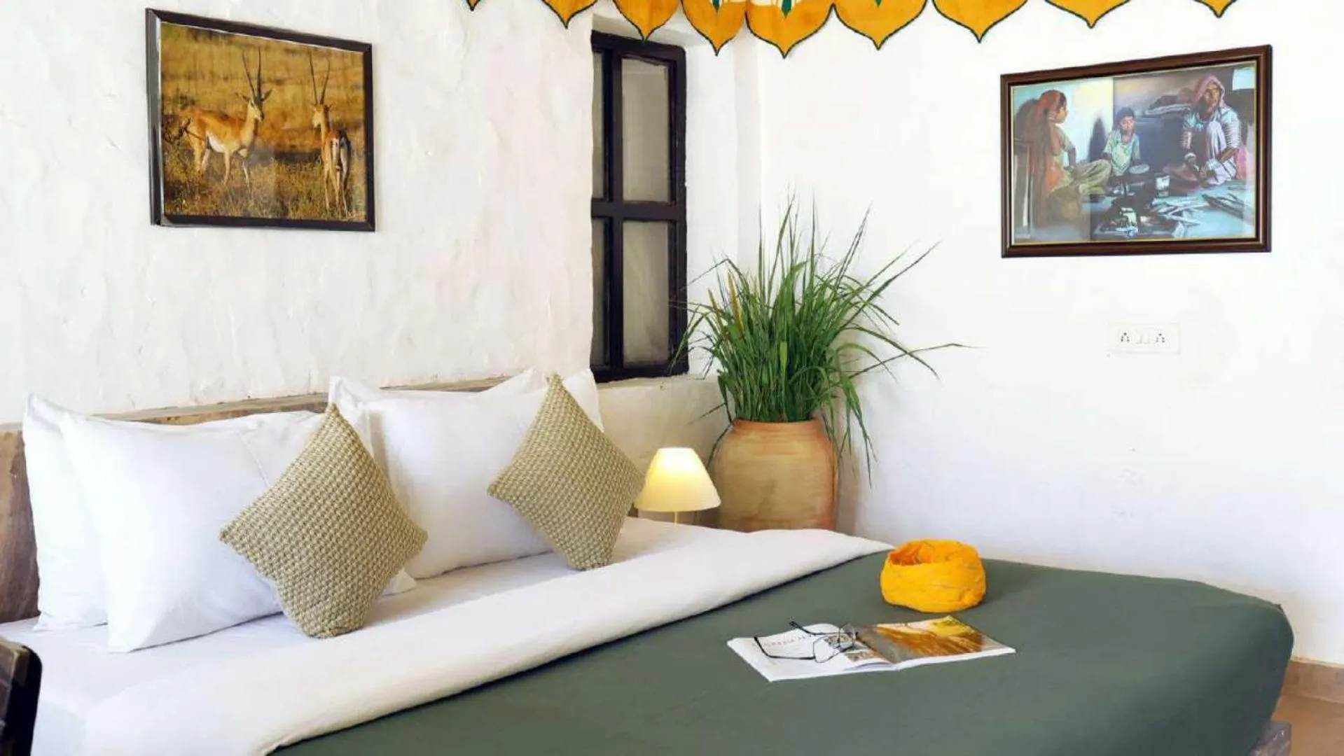 Deluxe Tent in Hariyali Dhani Camps & Desert Resort With Swimming Pool, Jodhpur