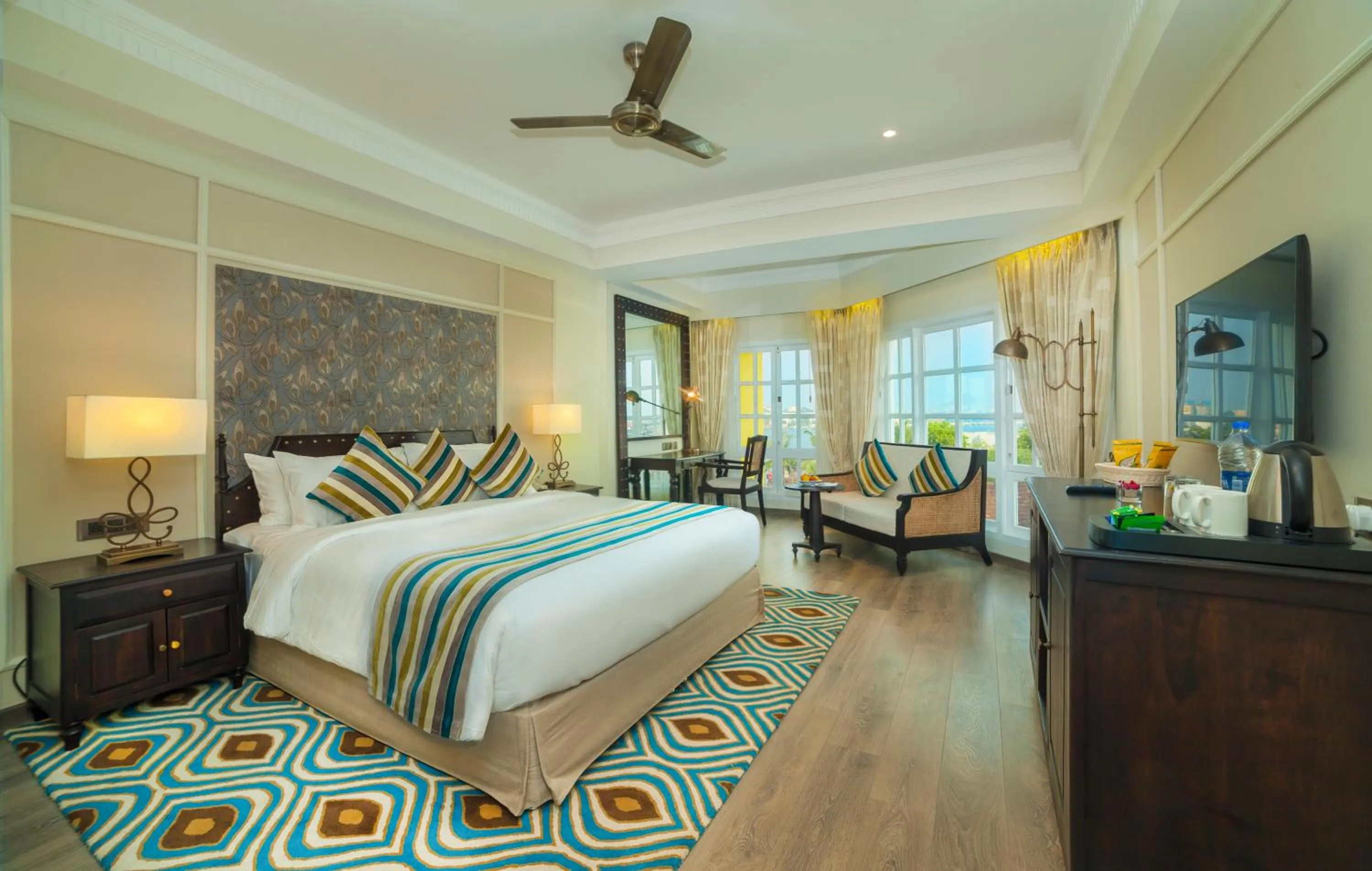 Duke's Chamber Double Room with 20% discount on Spa in Fragrant Nature Kochi - A Five star Classified Hotel