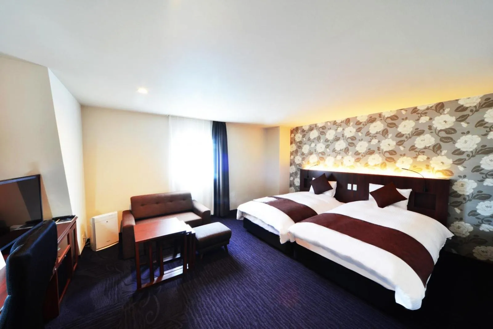 Deluxe Hollywood Twin Room - single occupancy - Non-Smoking in Kushiro Century Castle Hotel