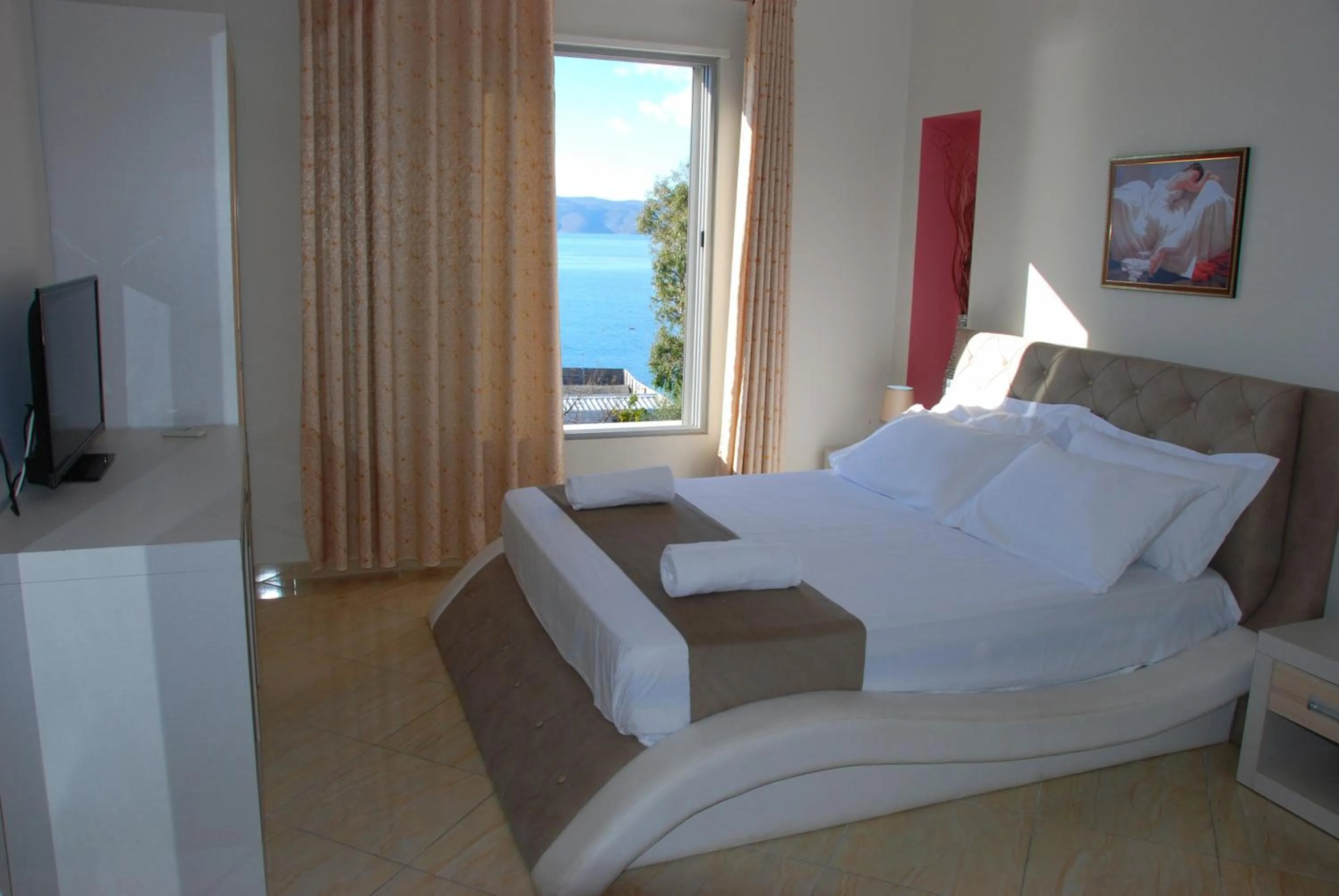 Quadruple Room with Sea View in Hotel Divers