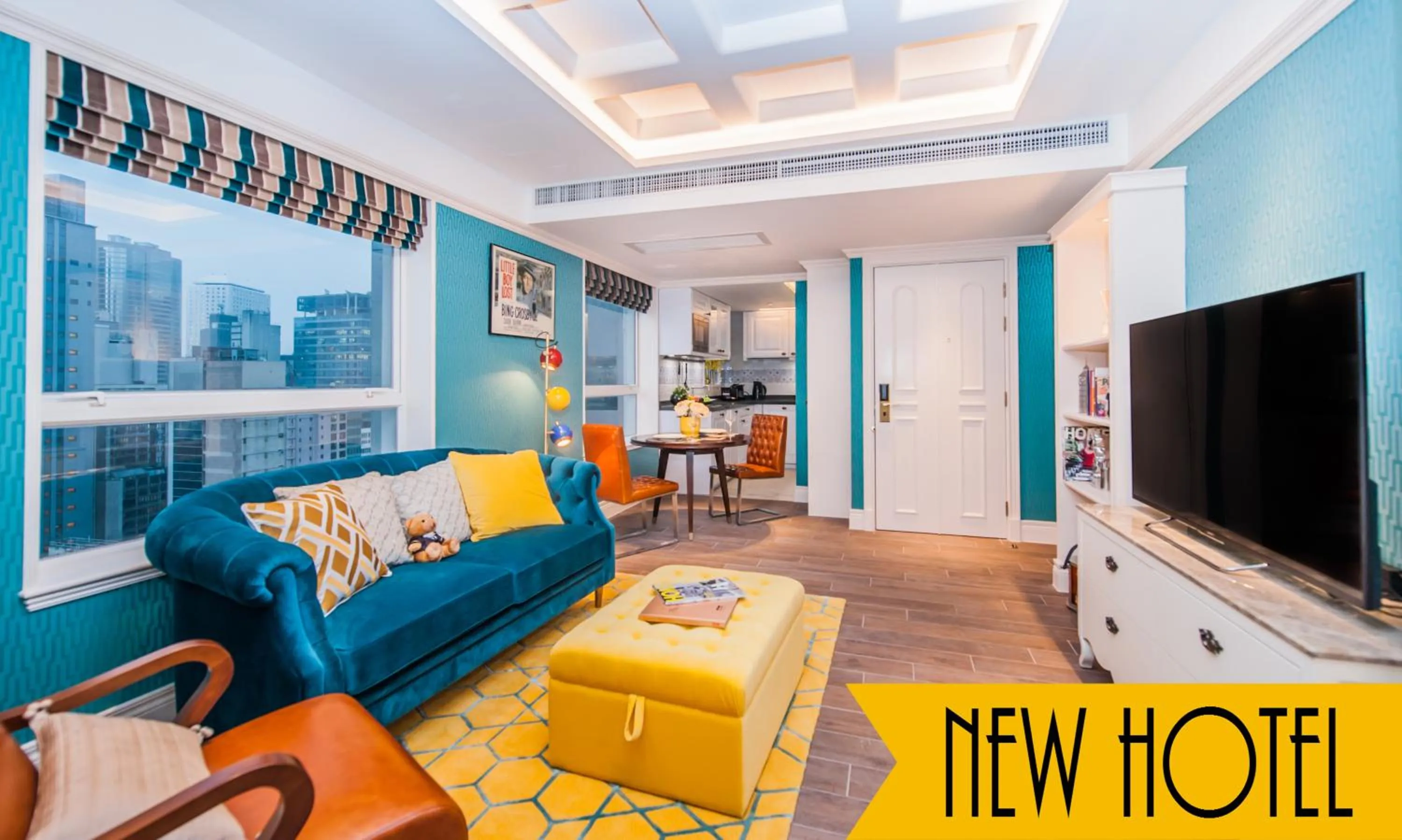 Grand Deluxe Twin Suite in Hotel Madera Hollywood