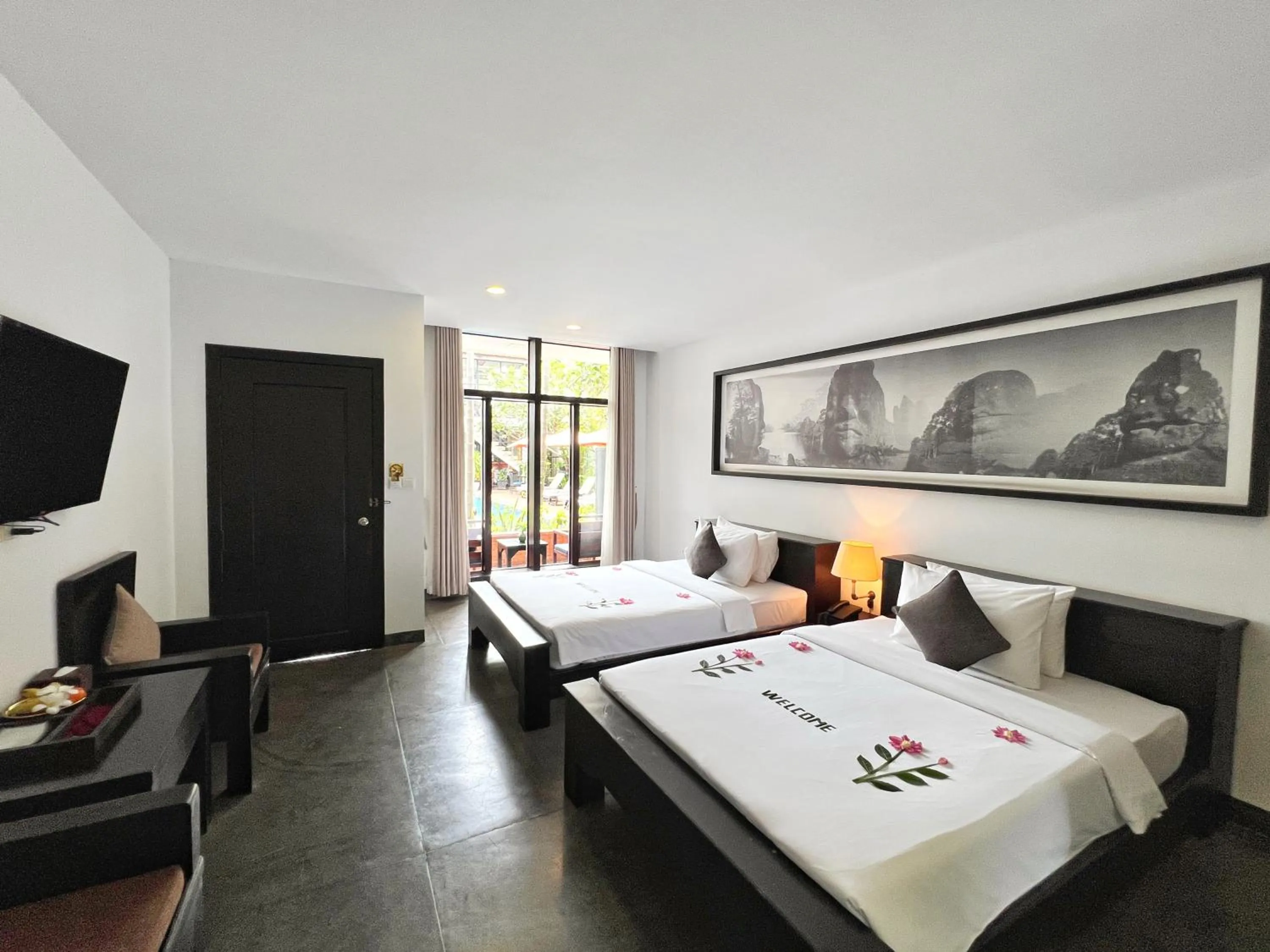 Deluxe Twin Pool access with Balcony - single occupancy in The Bliss Angkor