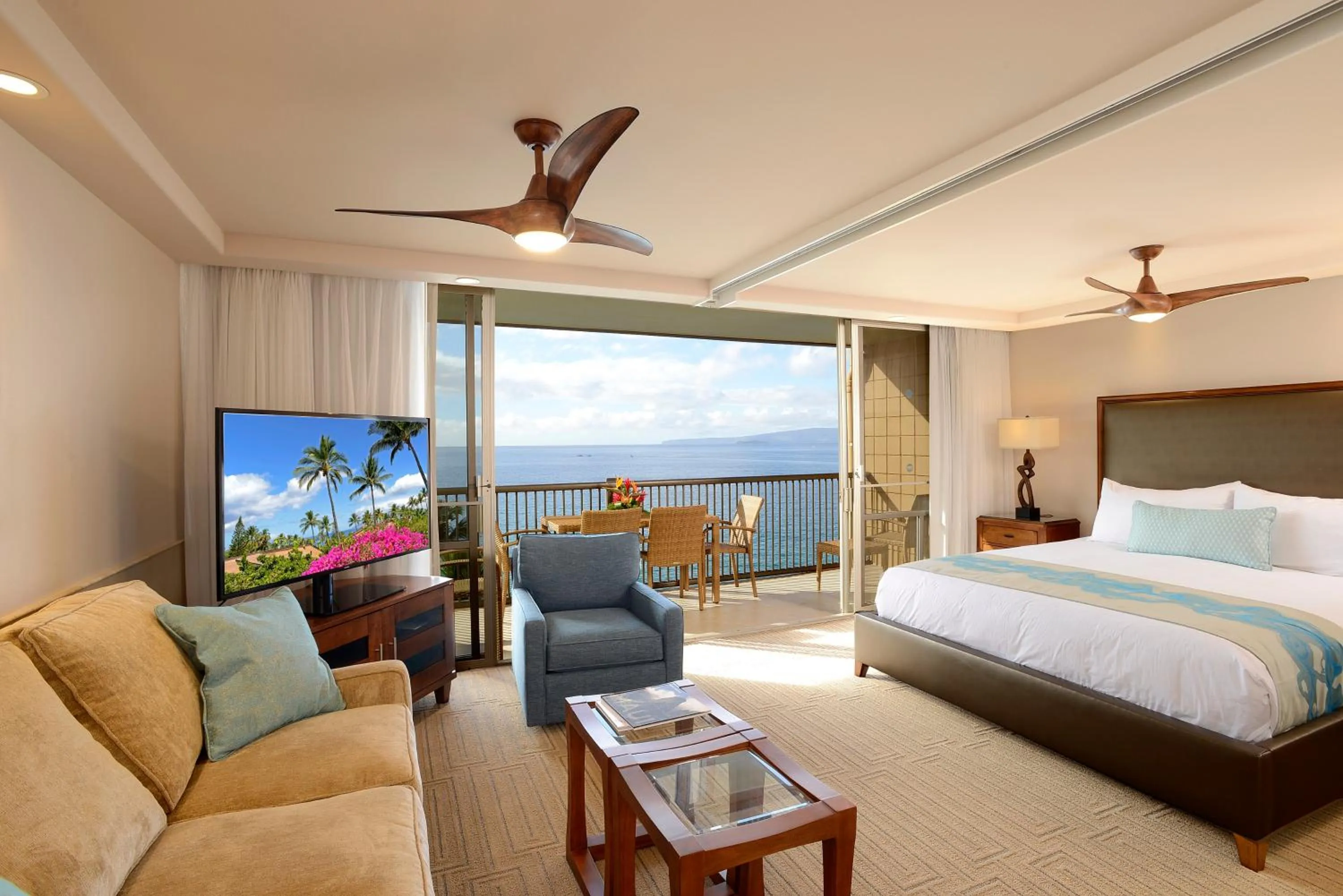 Premier One-Bedroom Apartment with Ocean View and Balcony in Mana Kai Maui - Official Onsite Rental Company