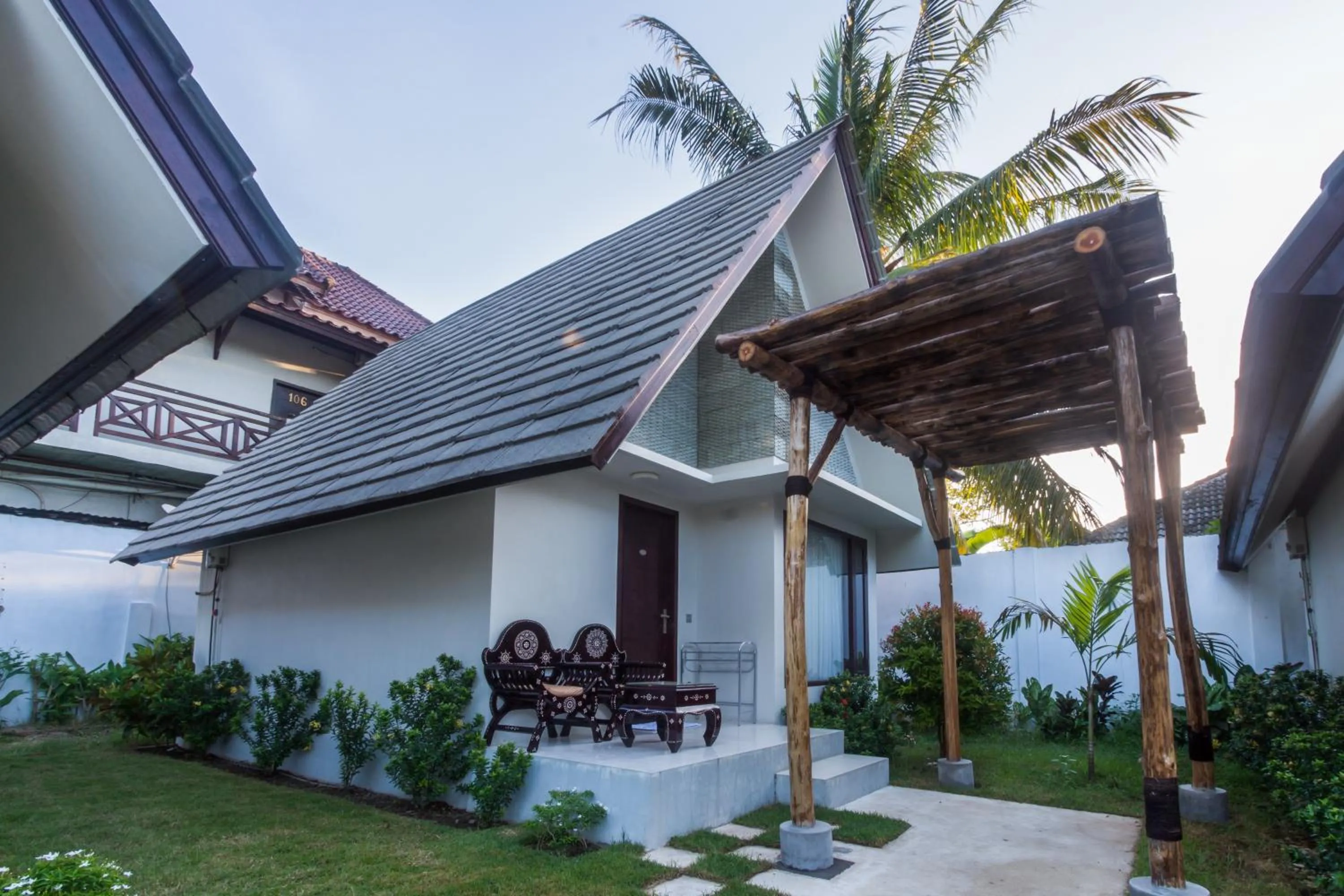 Bungalow with Garden View in JM Hotel Kuta Lombok