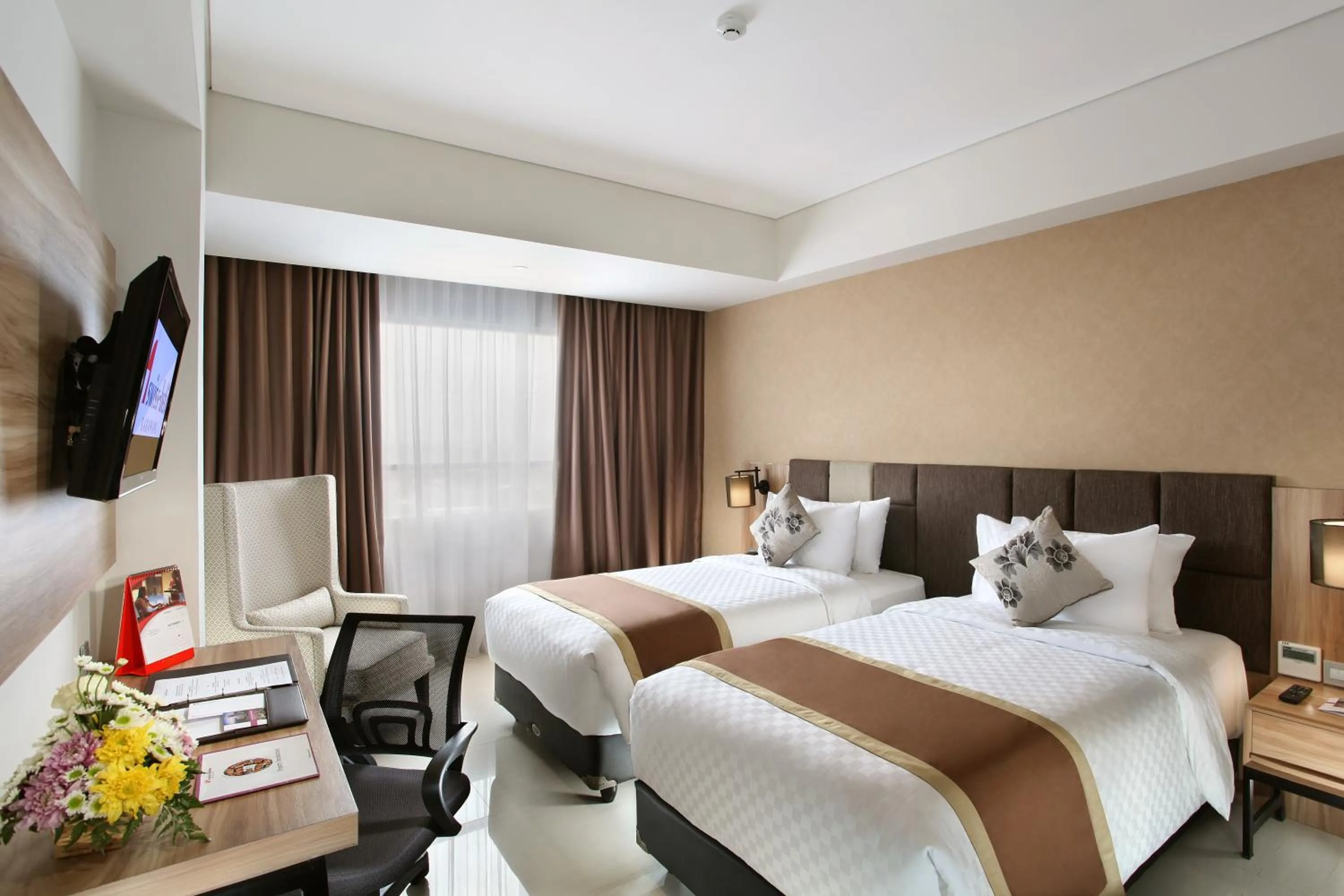 Superior Twin Room in Swiss-Belinn Karawang