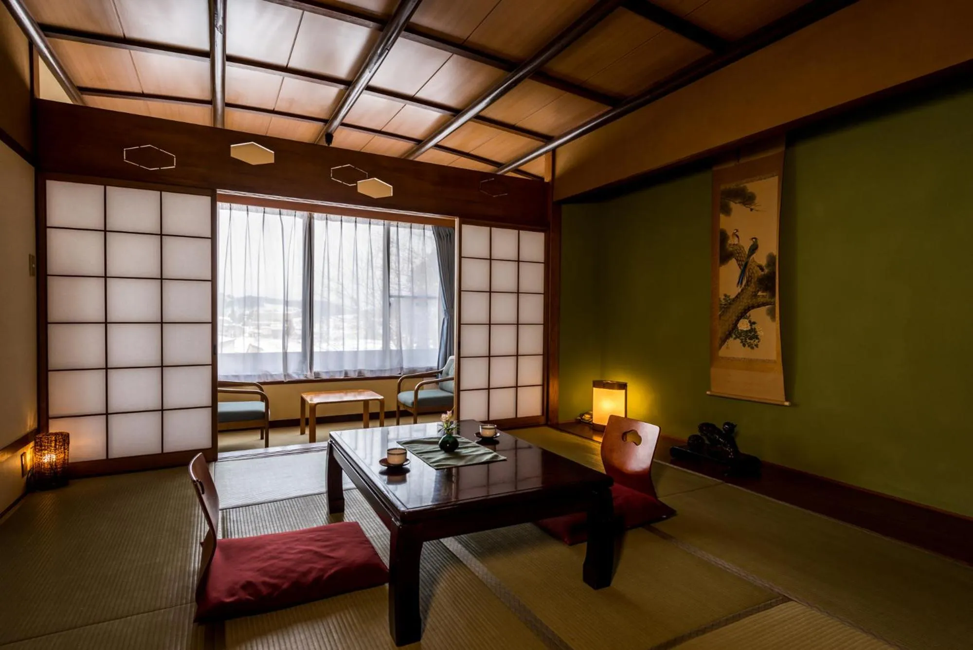 Japanese-Style Room with Shared Bathroom in Takamiya Ryokan Yamakawa