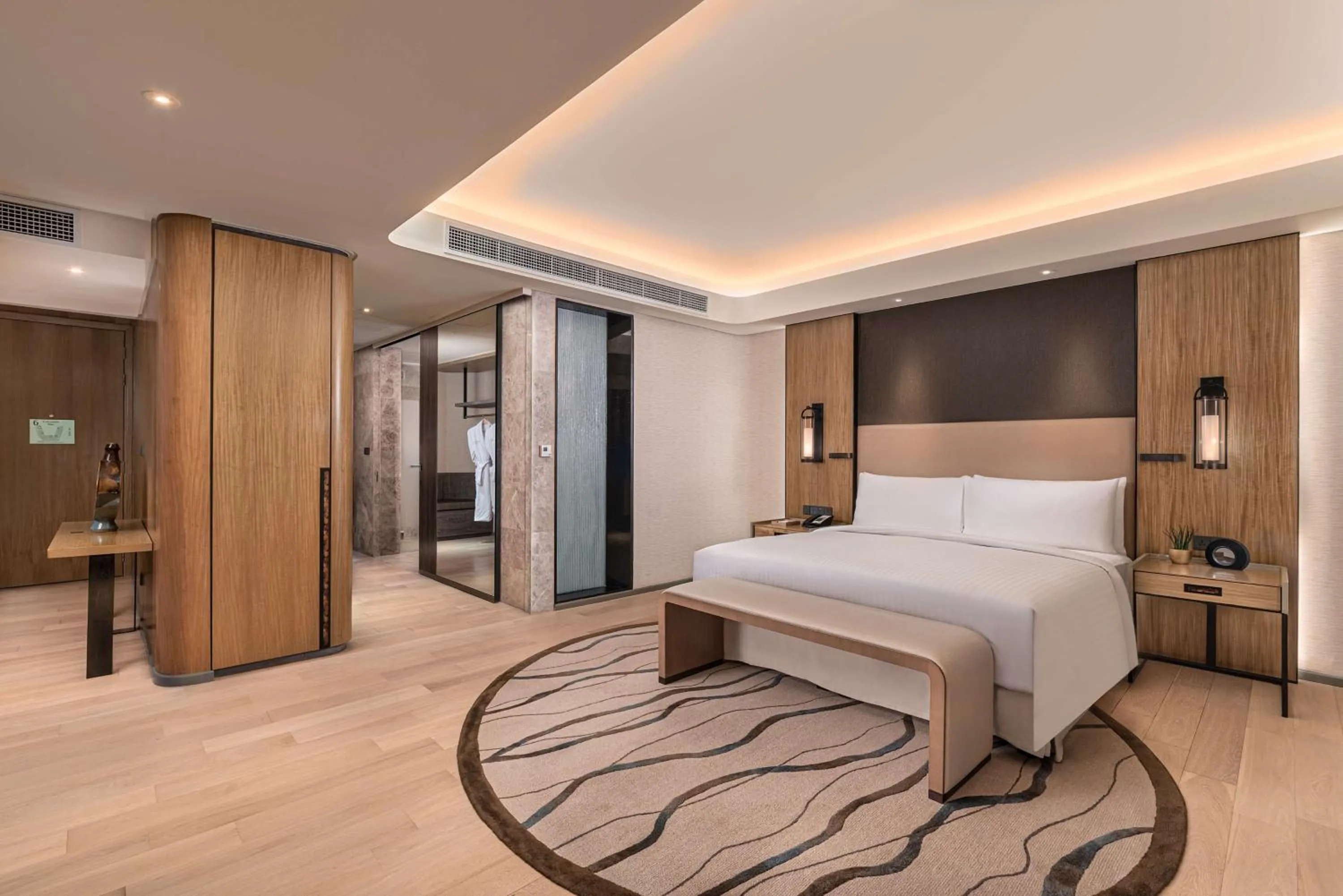 Premier King Room with Bay View in Conrad Manila