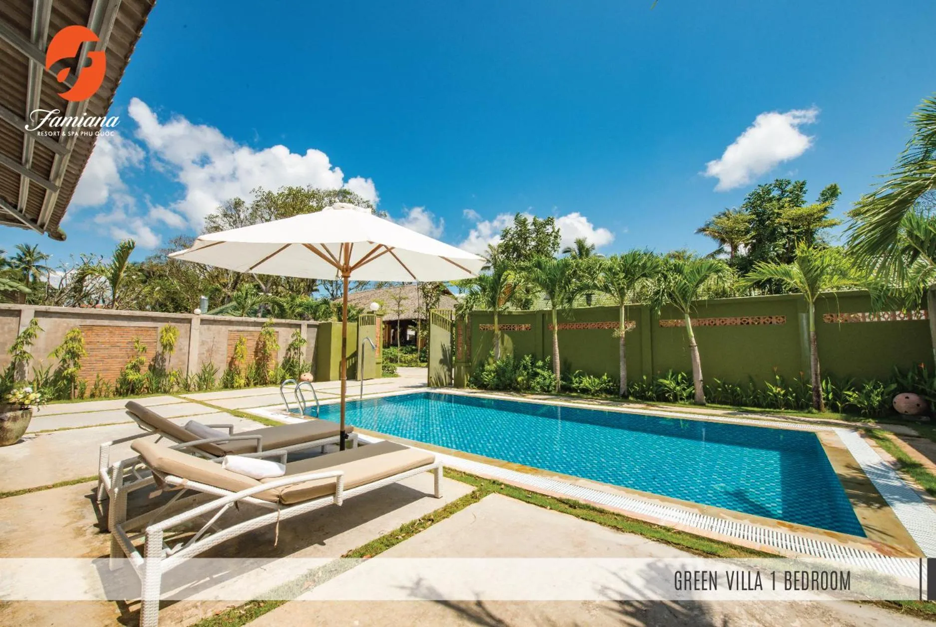 Garden Villa 01 Bedroom  in Famiana Green Villa