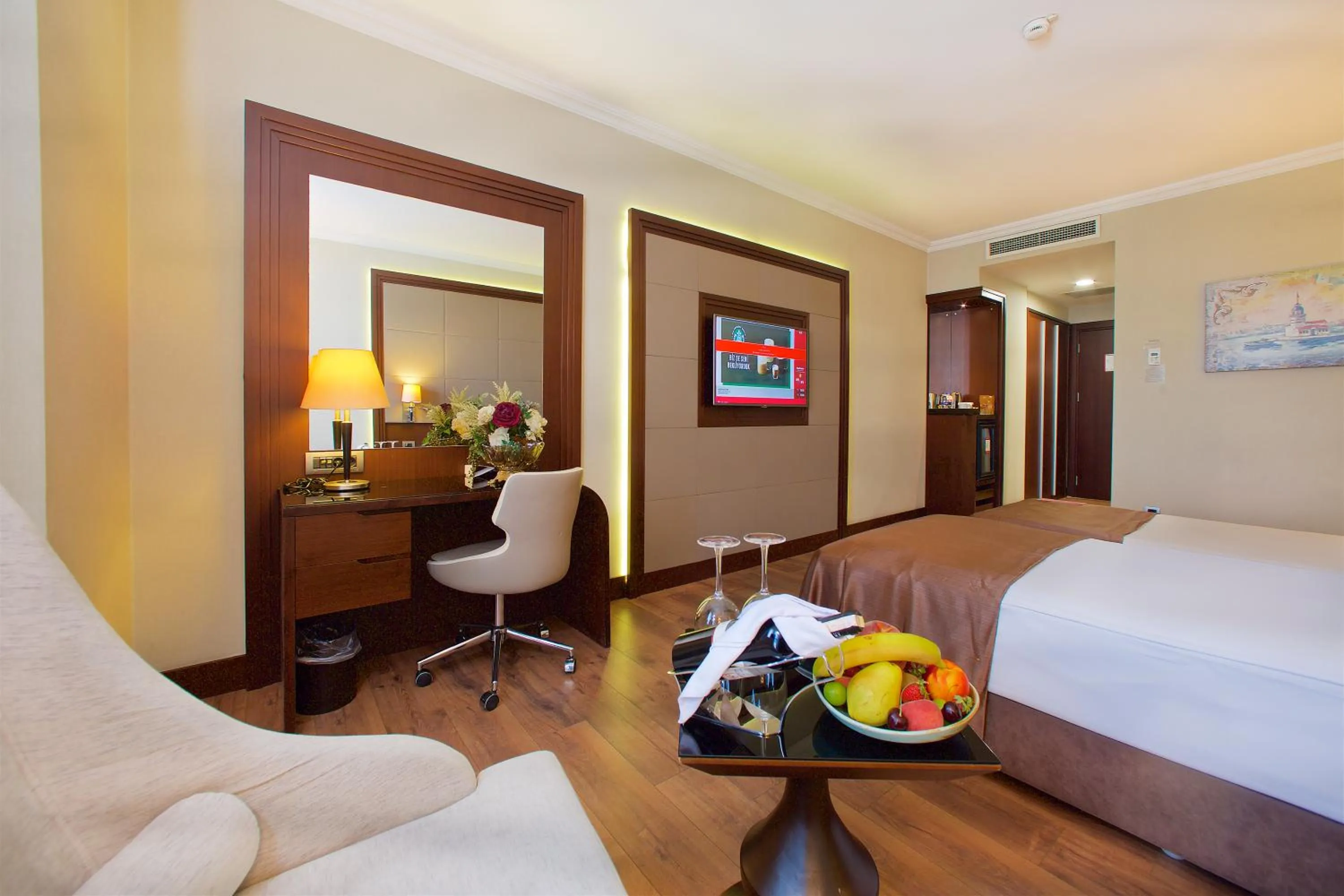 Standard Twin Room - Non-Smoking in Ramada by Wyndham Istanbul Merter
