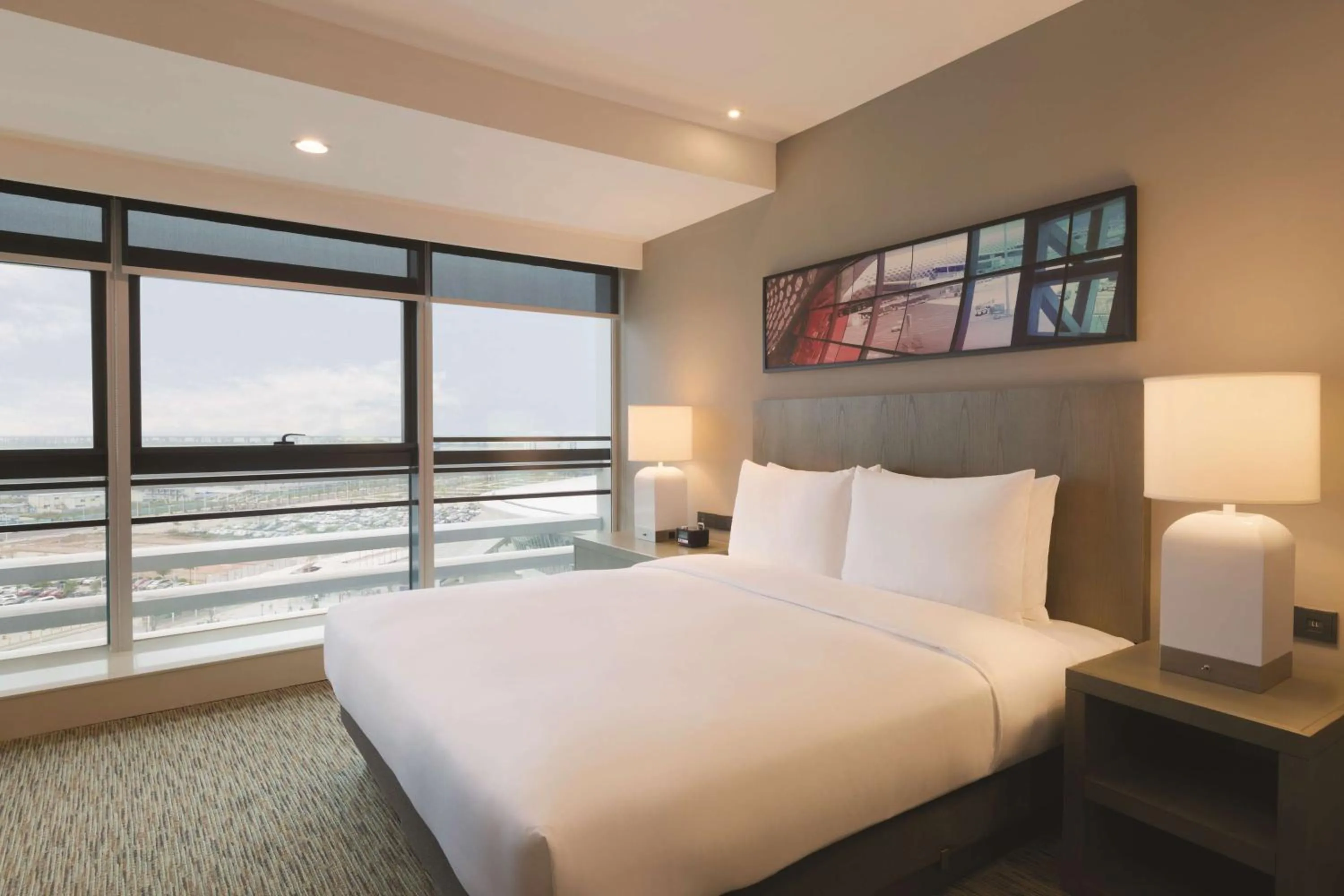 One-Bedroom King Suite with Kitchen and Sofa Bed in Hyatt House Shenzhen Airport