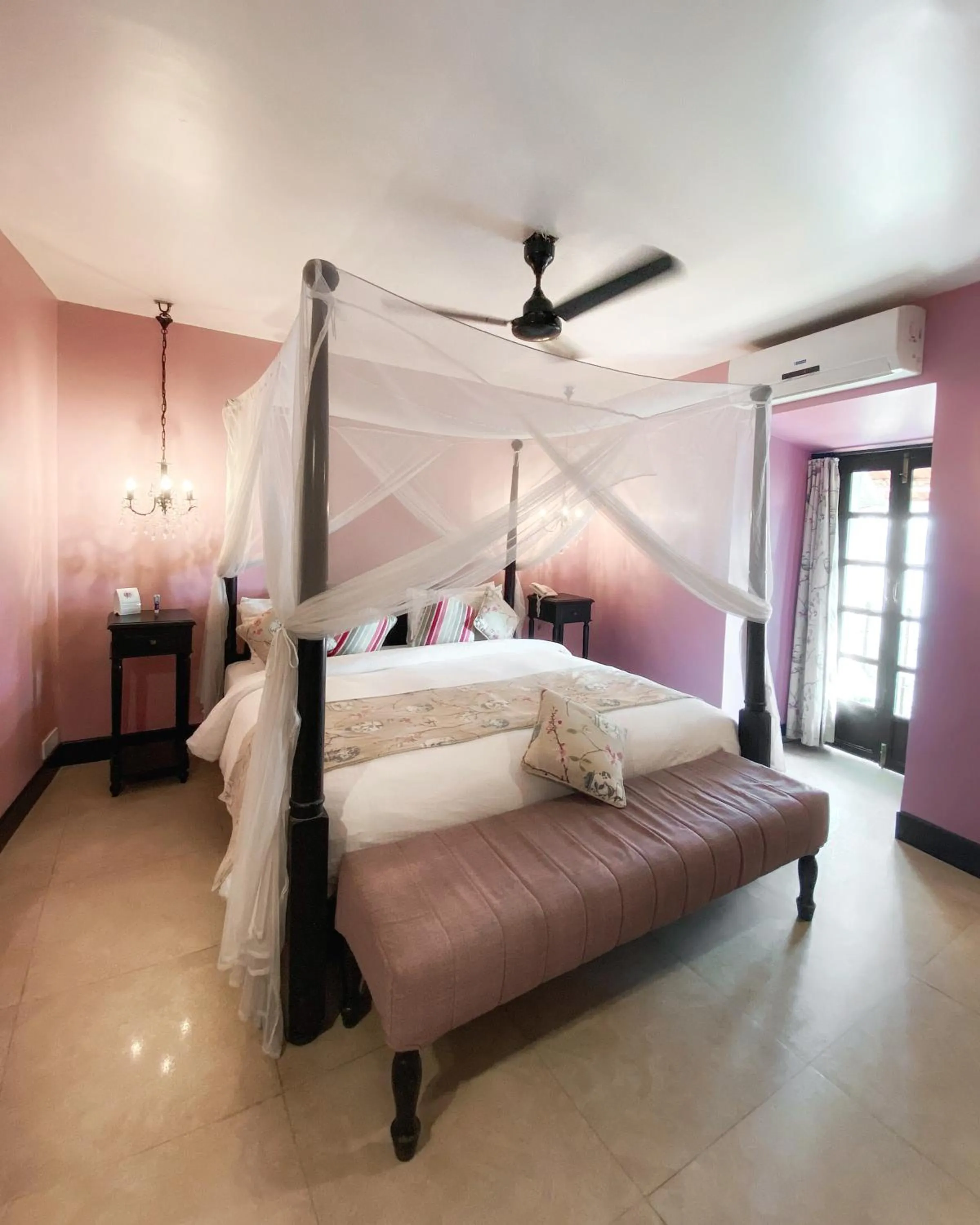Standard Double Room with Balcony in Fort Tiracol Goa