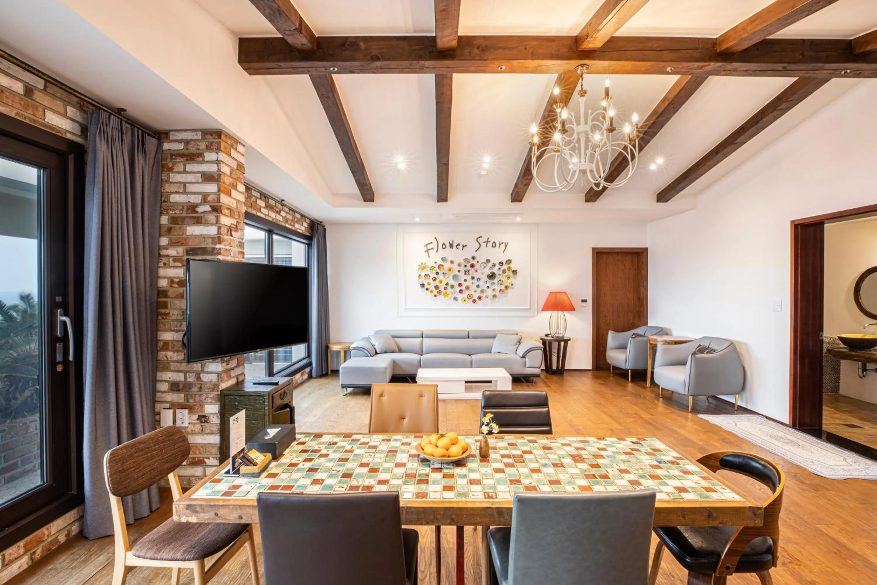 Roof Top Suite in Olle Resort