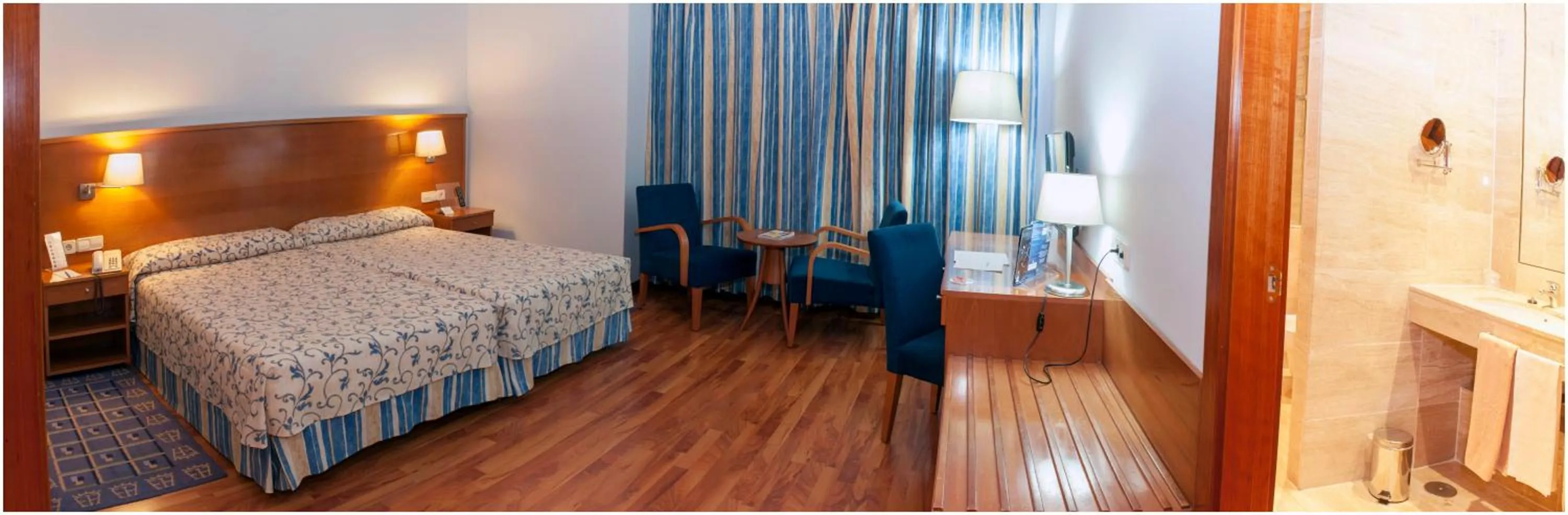 Double or Twin Room with Extra Bed (3 Adults) in Extremadura Hotel