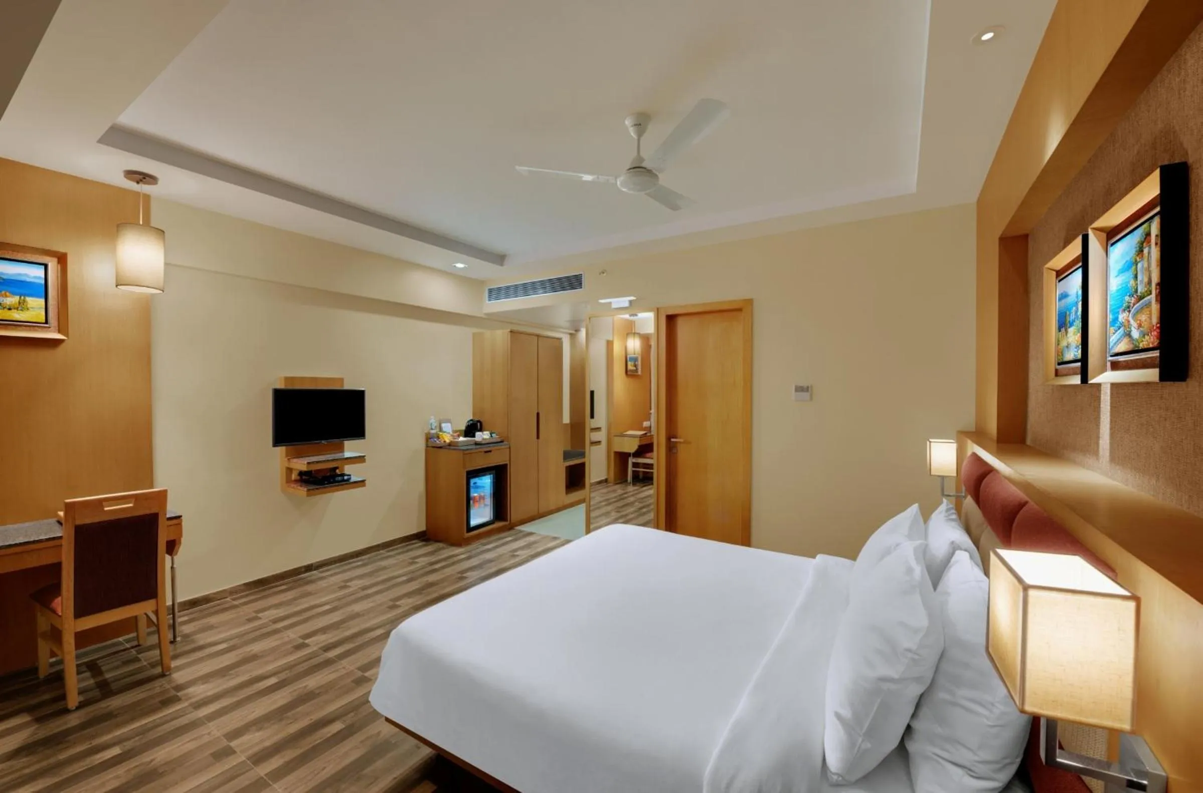 Winter Green Room in The Fern Residency Somnath