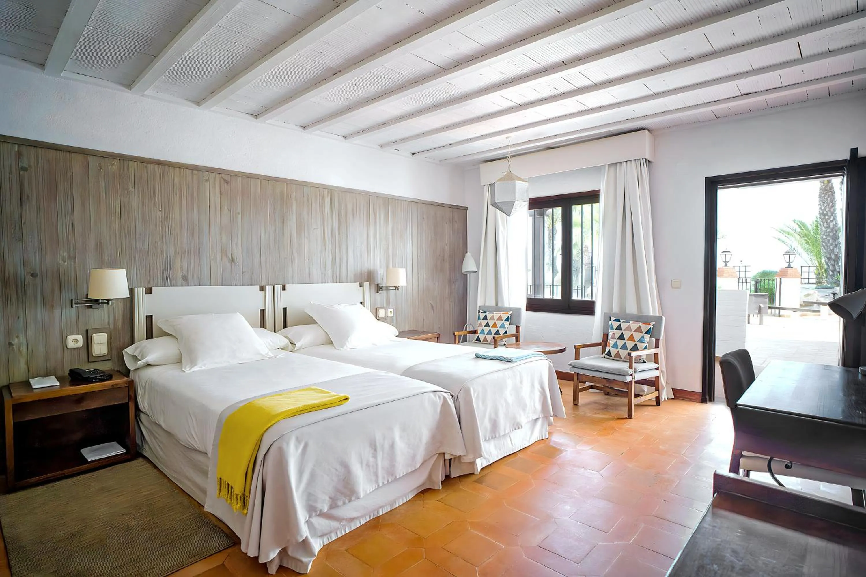Superior Twin Room in Parador de Mojácar