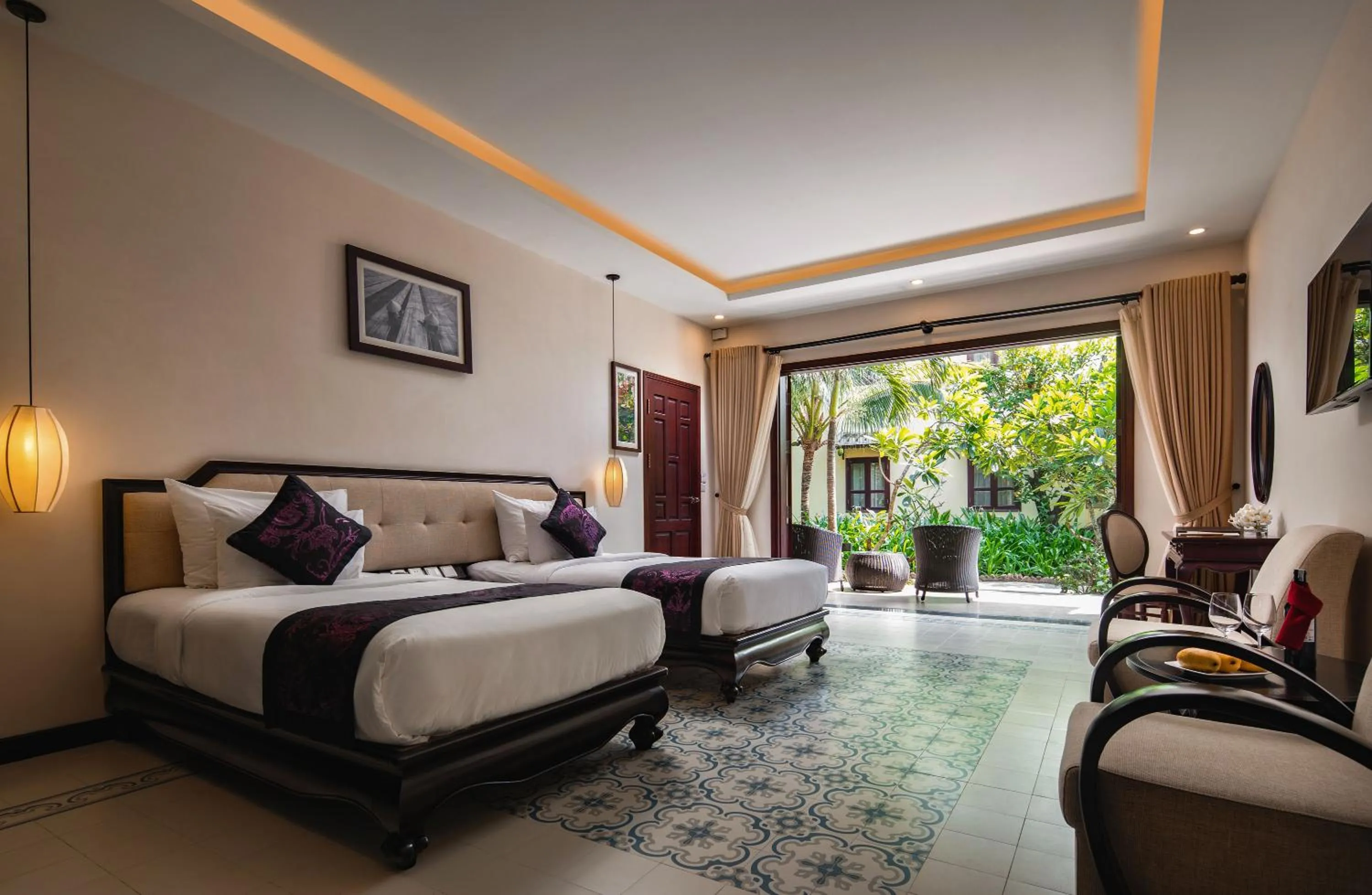 Charm Villa Suite Garden View in Mulberry Collection Silk Village