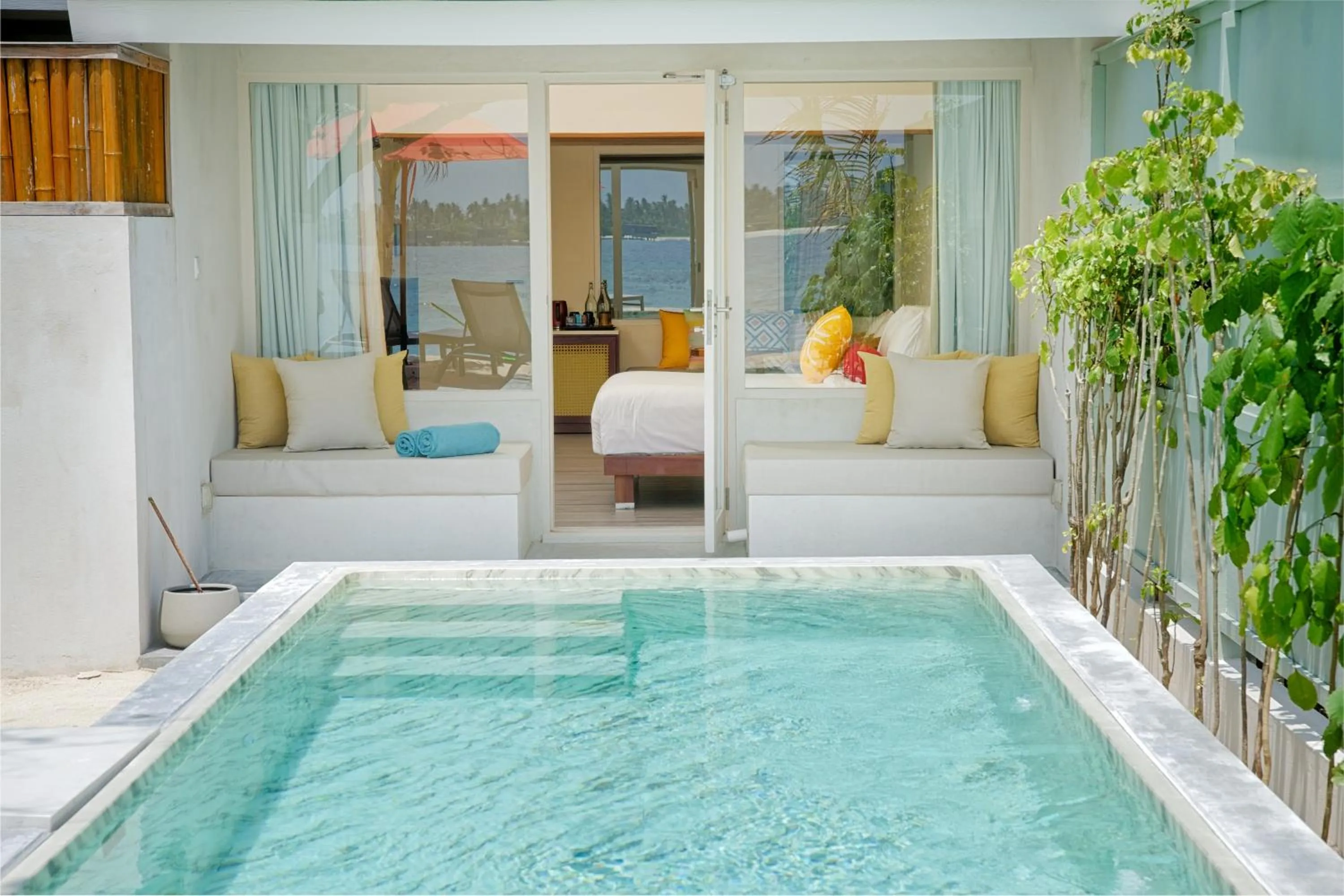 02 Bedroom Family Villa with Pool in OBLU NATURE Helengeli-All-Inclusive with free Transfers