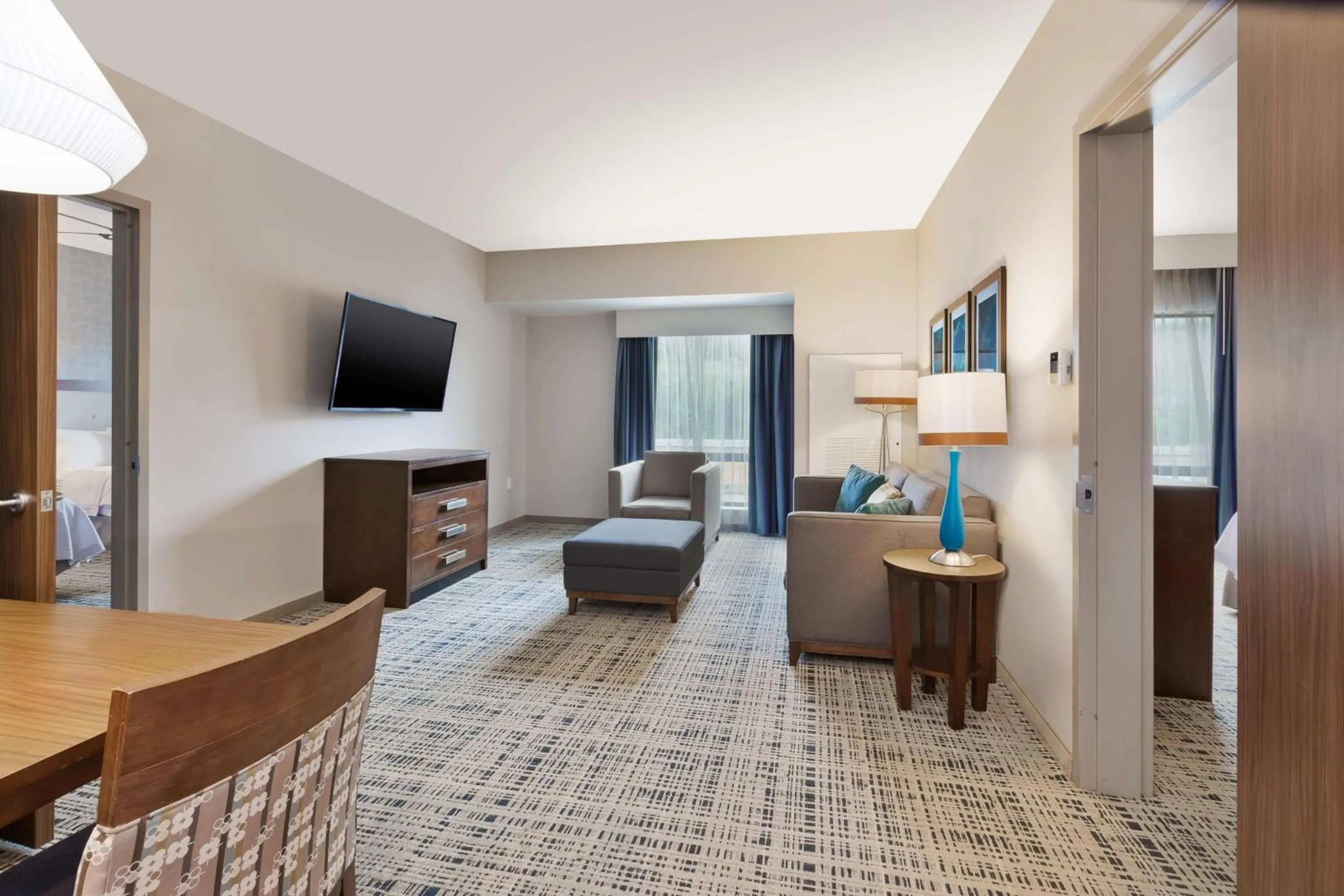 Two-Bedroom Suite in Homewood Suites by Hilton Pittsburgh Downtown