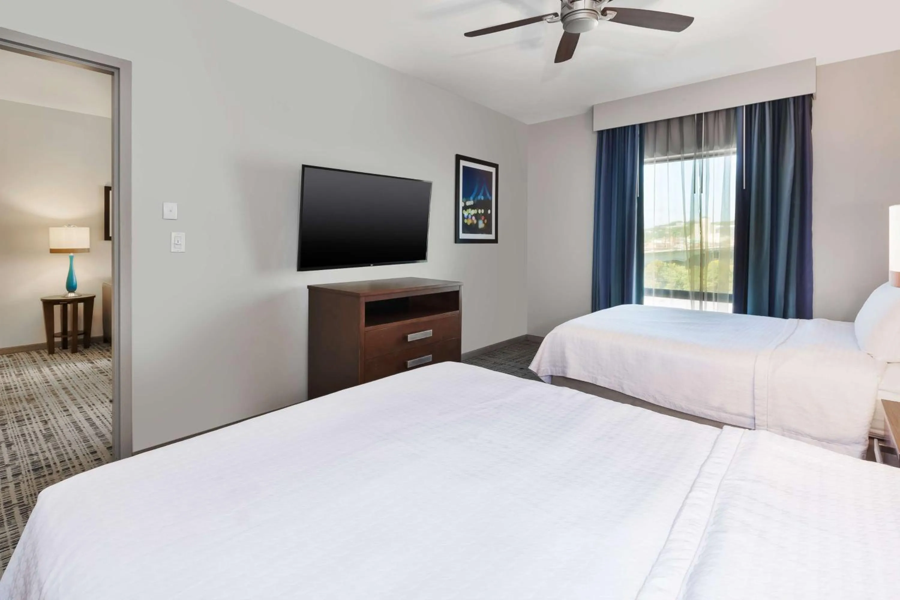 Queen Suite with Two Queen Beds - Hearing Accessible in Homewood Suites by Hilton Pittsburgh Downtown