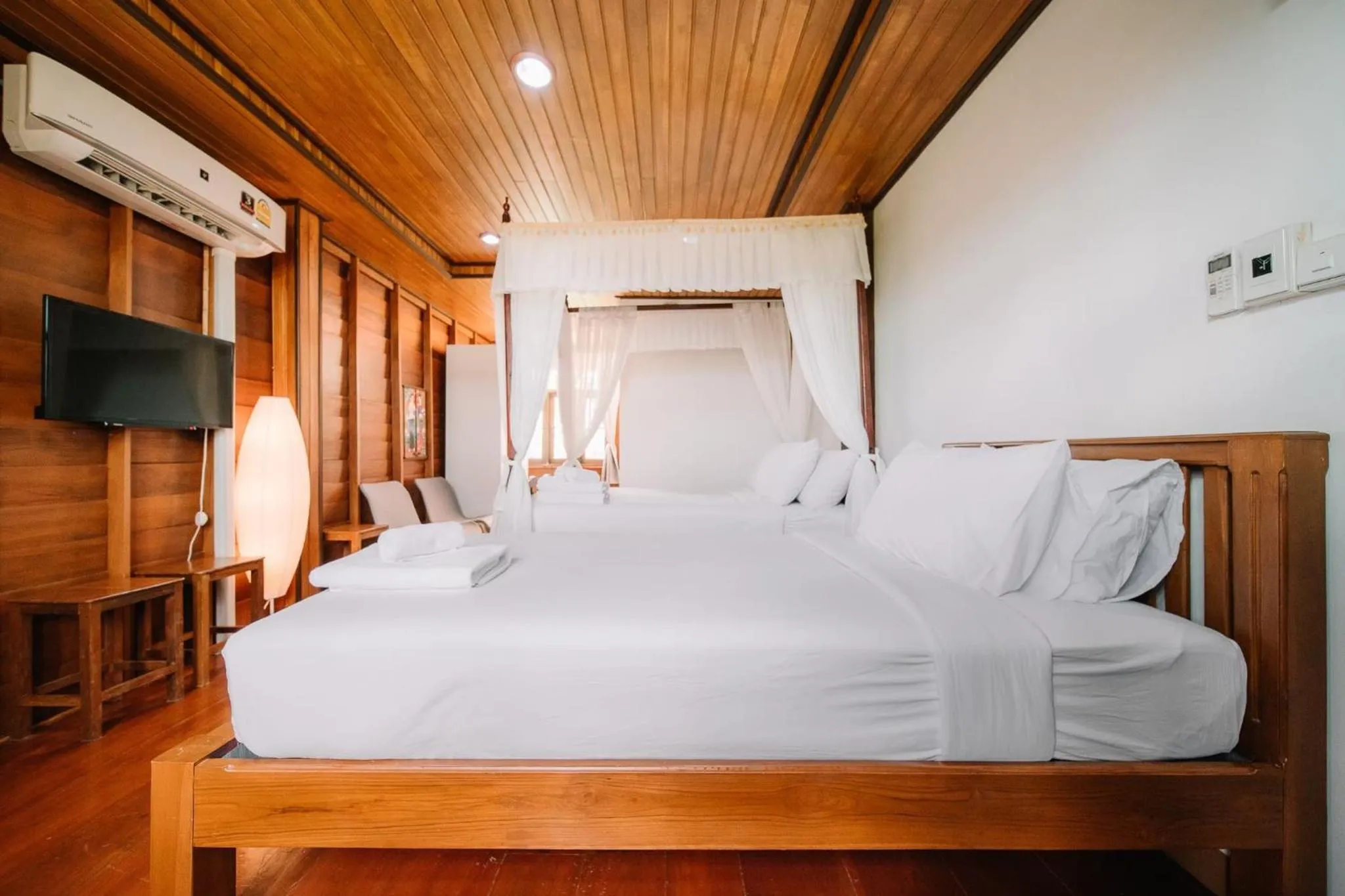 Superior Triple Room with Garden View in Sukhothai Garden