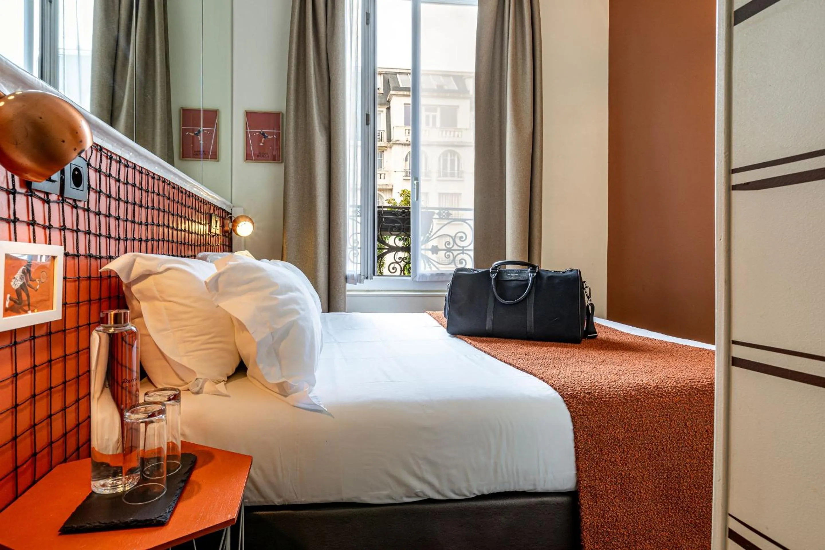 Comfort Double Room in Hotel Olympic Paris Boulogne by Patrick Hayat