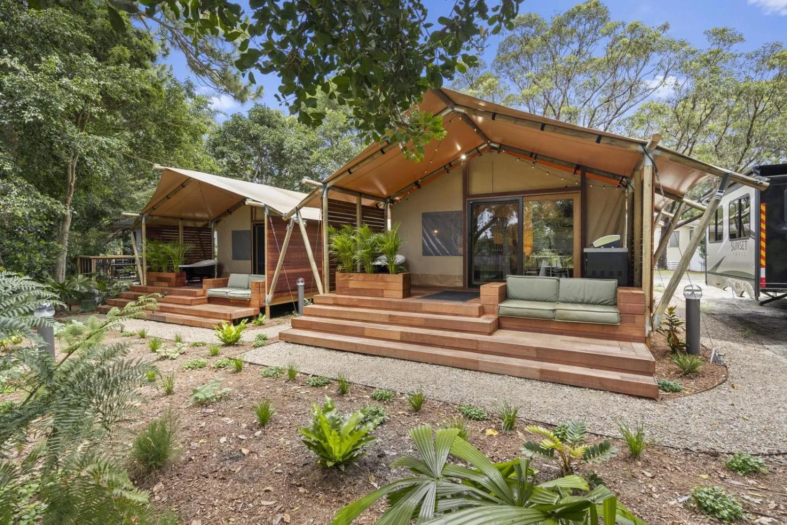 Studio Safari Tent in Ingenia Holidays Byron Bay