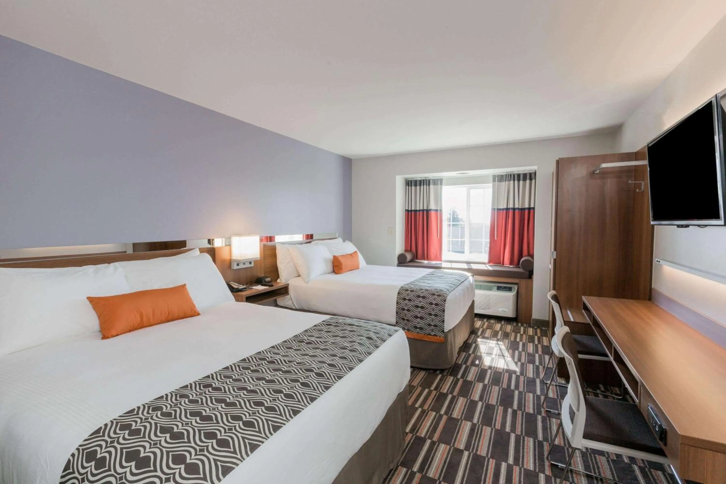 Queen Room with Two Queen Beds - Non-Smoking in Microtel Inn & Suites by Wyndham Tioga